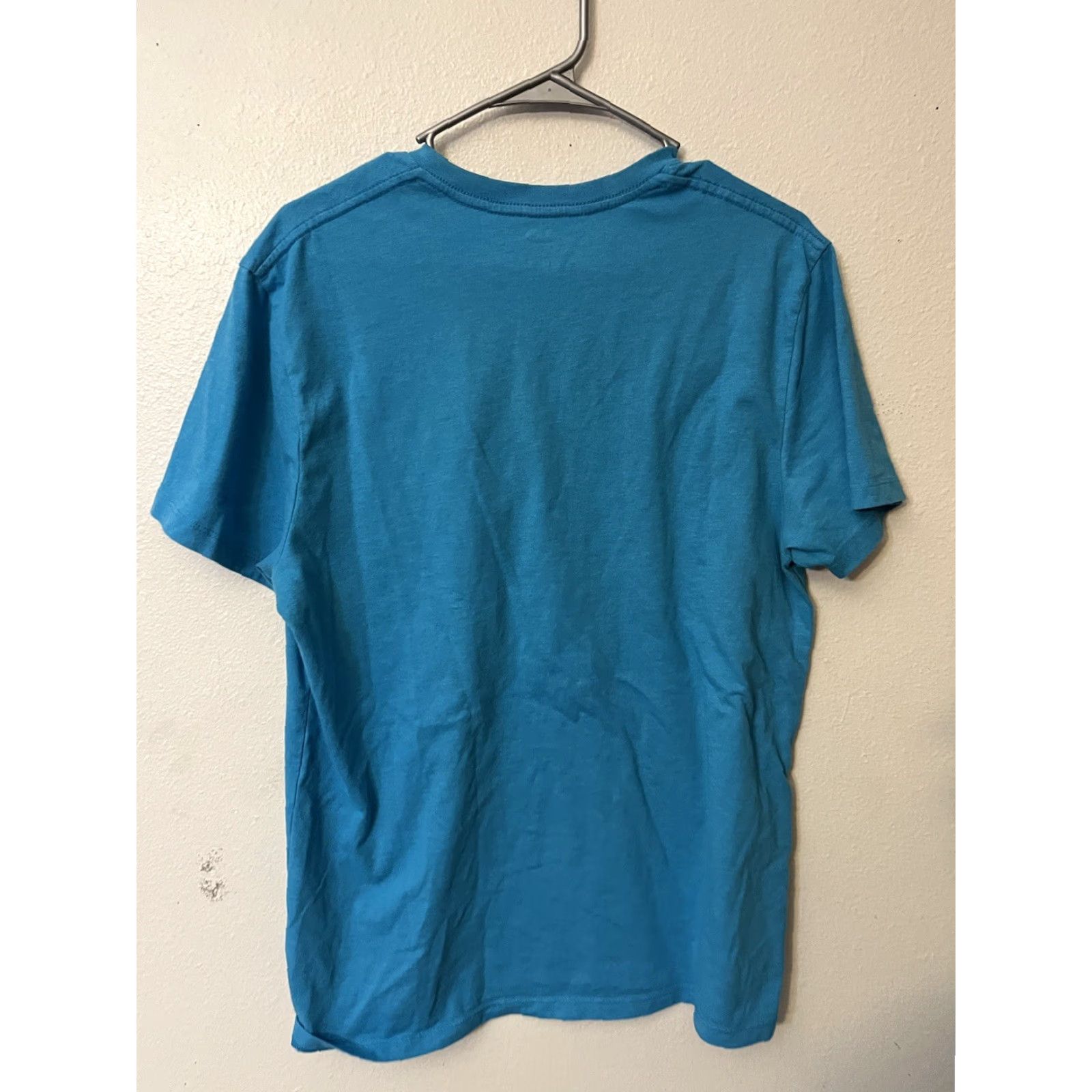 Old Navy Old Navy Blue Knit T-Shirt Mens Large V-Neck Short Sleeve Shirt Regular Fit Size US L / EU 52-54 / 3 - 3 Thumbnail