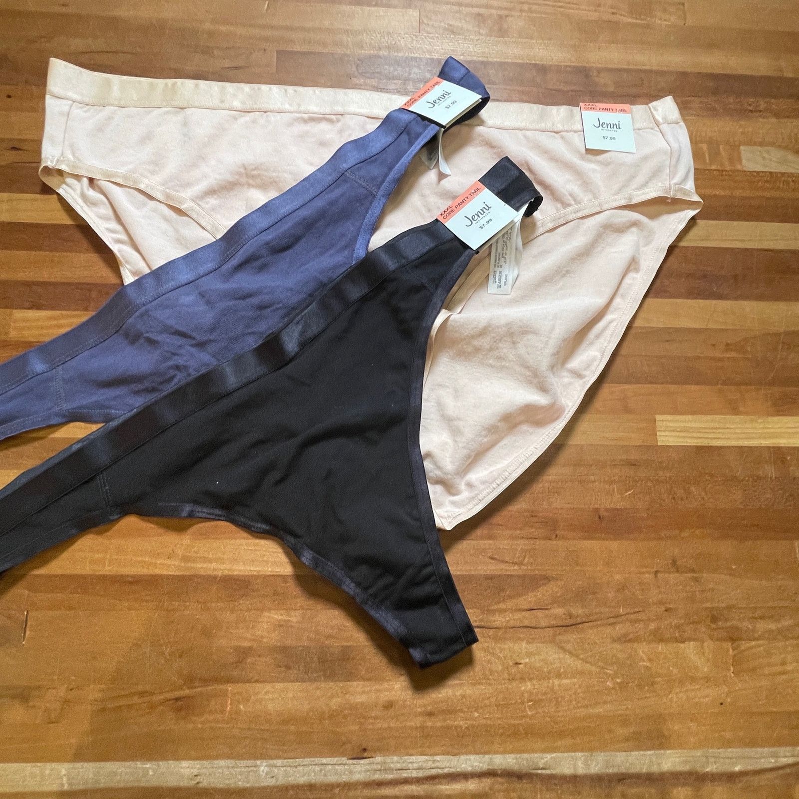 Other Jenni Women's 2 Thong 1 hipster set XXL Size ONE SIZE - 1 Thumbnail