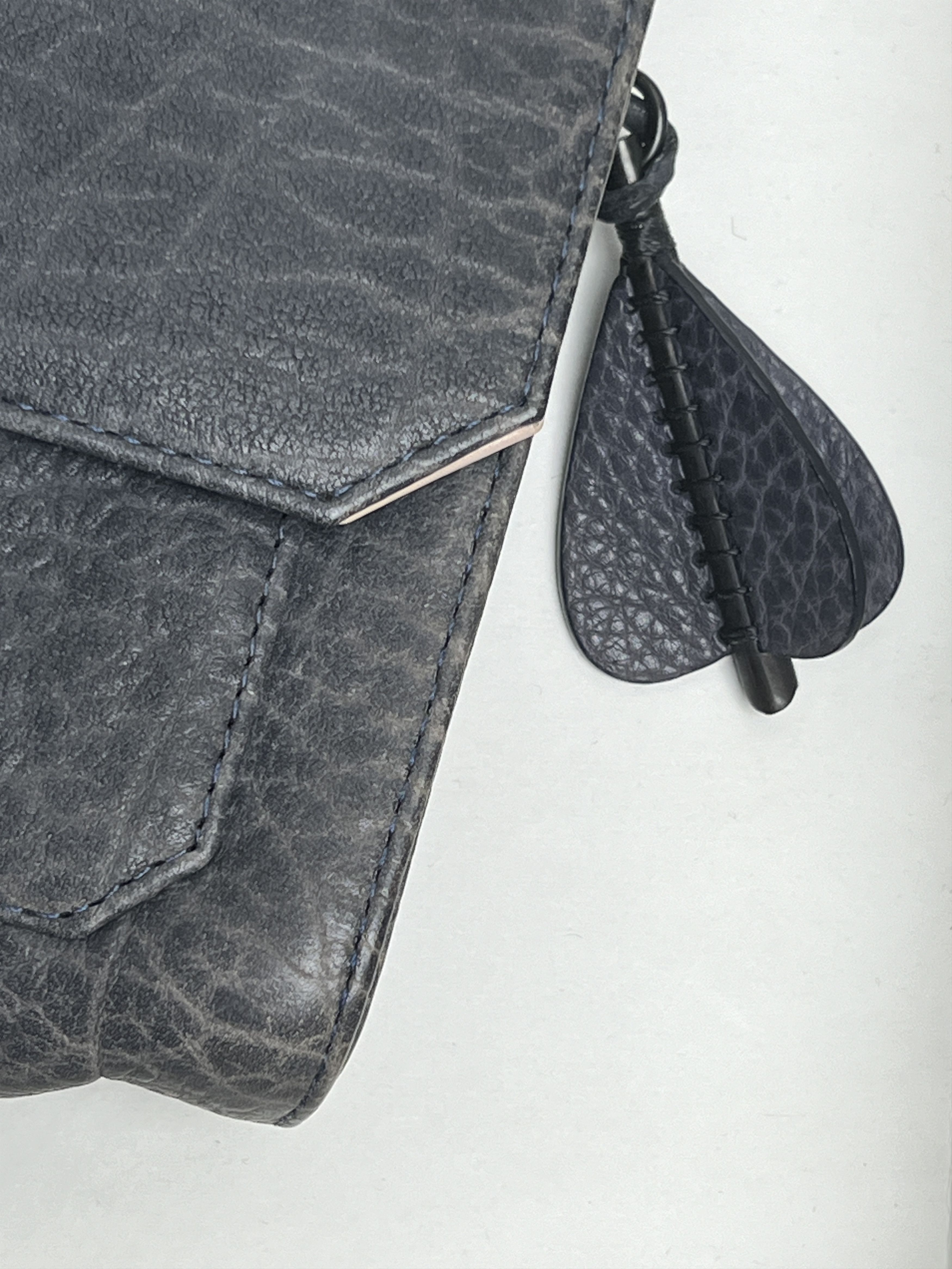 Parabellum Dedion Bison Leather Clutch Bag Size ONE SIZE - 3 Thumbnail
