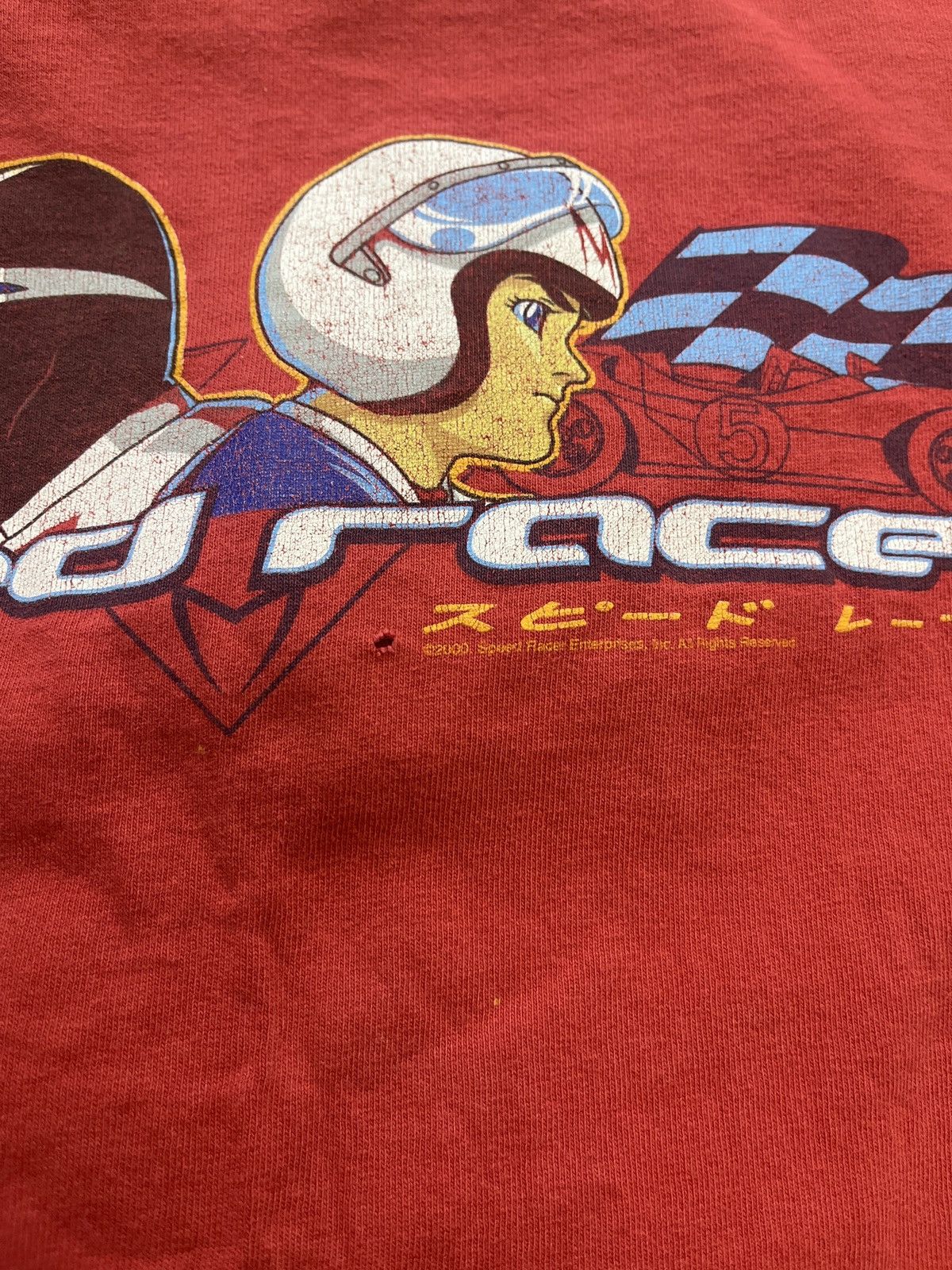 Vintage VINTAGE 2000s SPEED RACER MOTORSPORT MACH5 T SHIRT Size US M / EU 48-50 / 2 - 5 Thumbnail