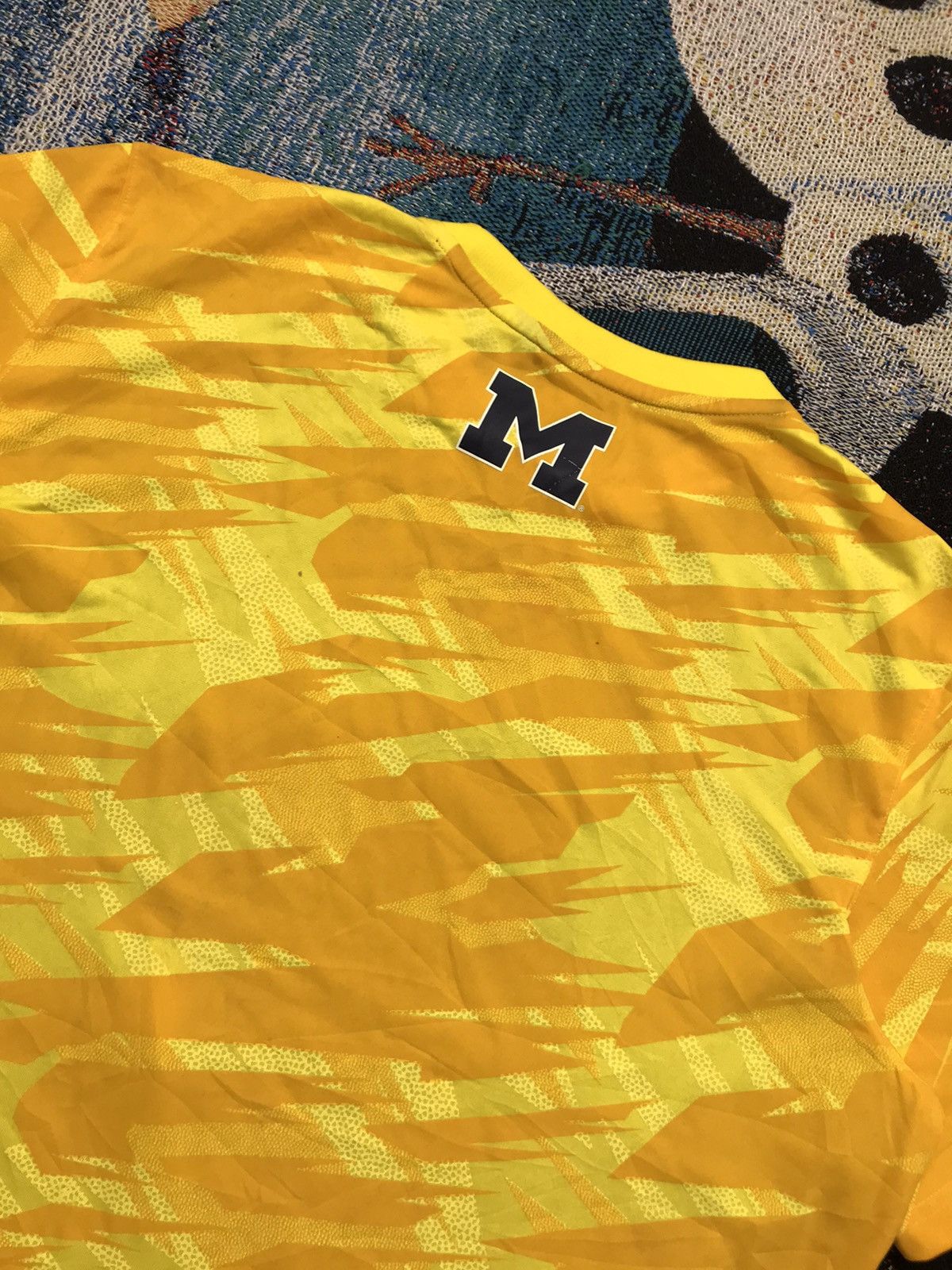Adidas Vintage adidas Michigan wolverines Jersey Size US M / EU 48-50 / 2 - 10 Thumbnail