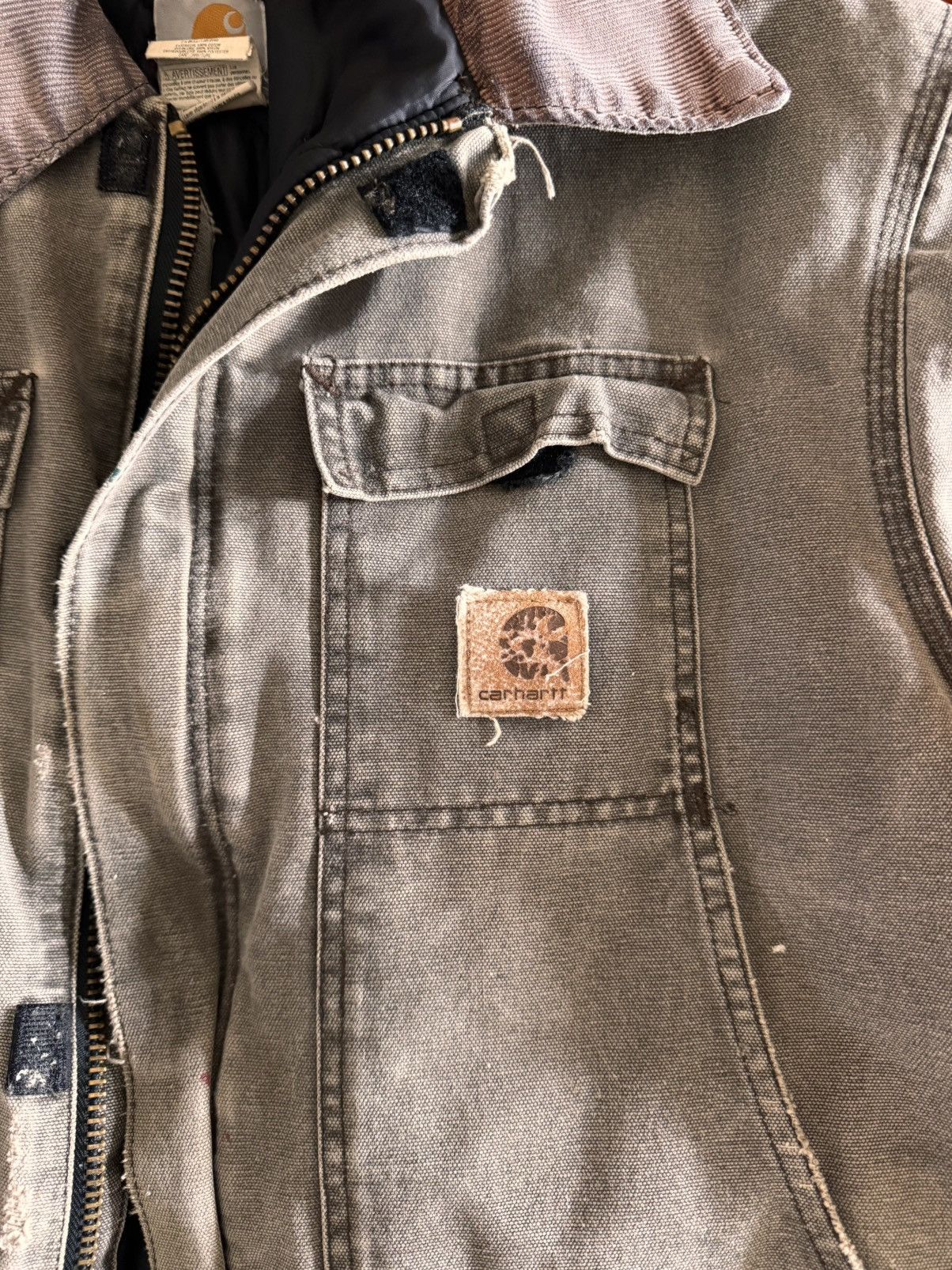 Carhartt Vintage Carhartt Worker Jacket Size US XL / EU 56 / 4 - 3 Thumbnail