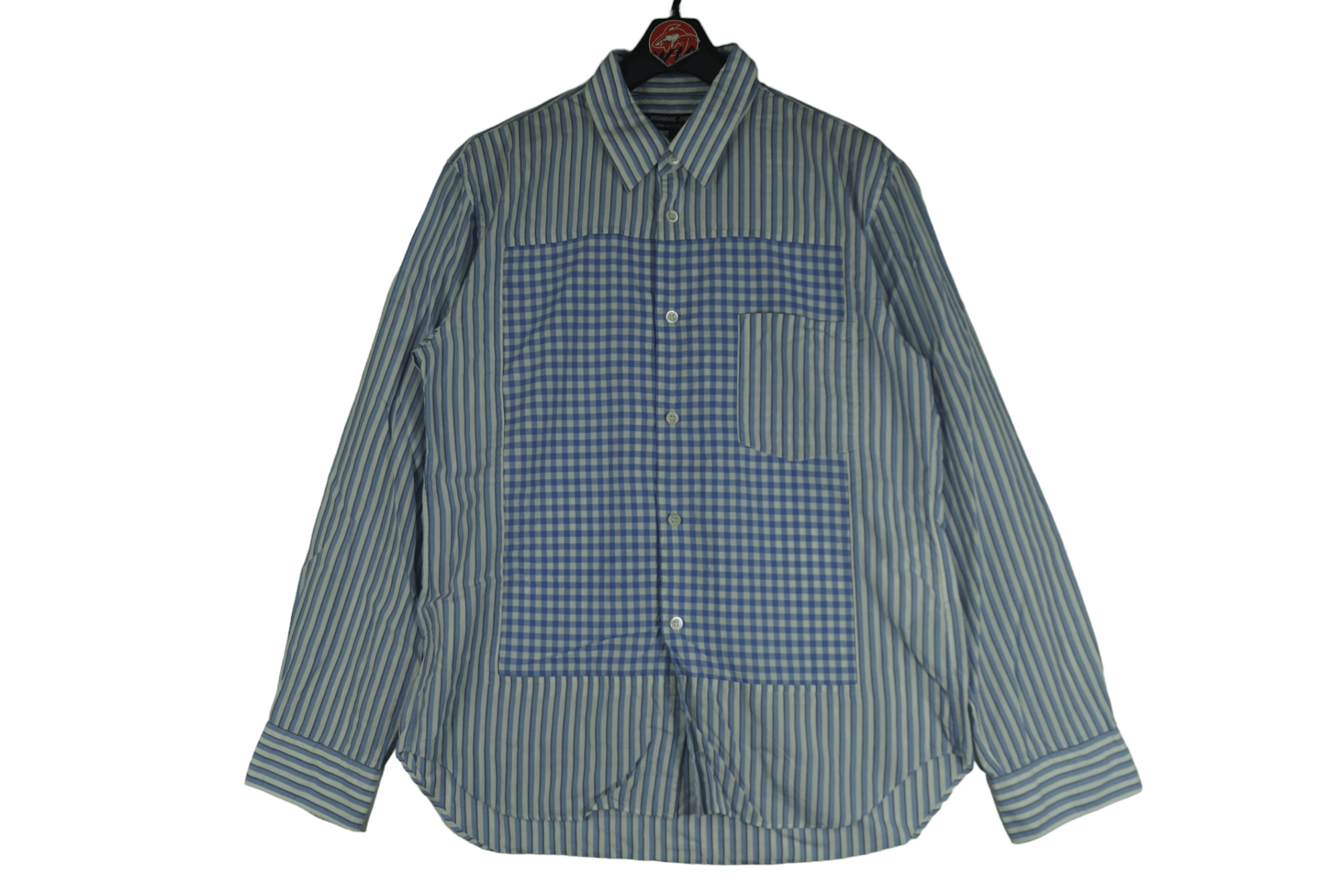 Comme des Garcons Shirt Long Sleeve Buttonup Distressed Item