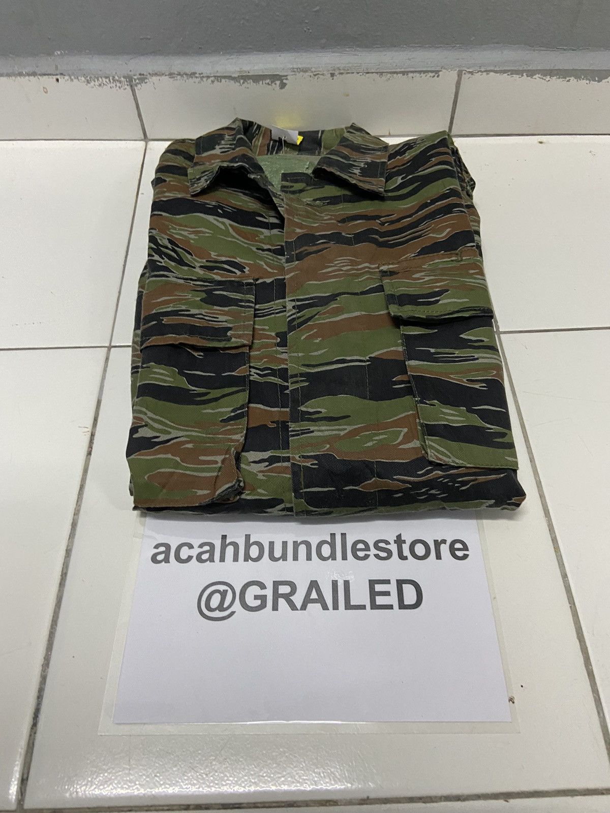 Other URBAN SURPLUS US TIGER PATTERN STRIPE ARMY JACKET Size US XS / EU 42 / 0 - 13 Thumbnail