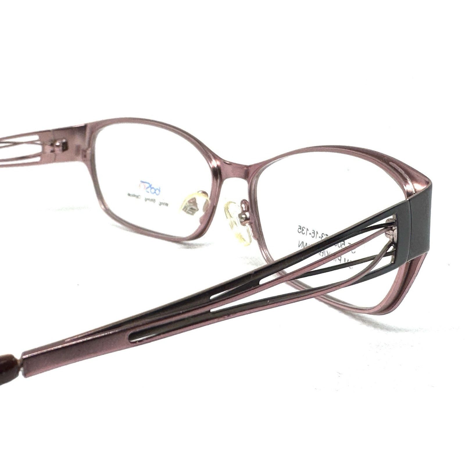 & Other Stories WING SHING OPTICAL PINK BROWN ST-5064 FRAME EYEGLASSES 53-16 Size ONE SIZE - 5 Thumbnail