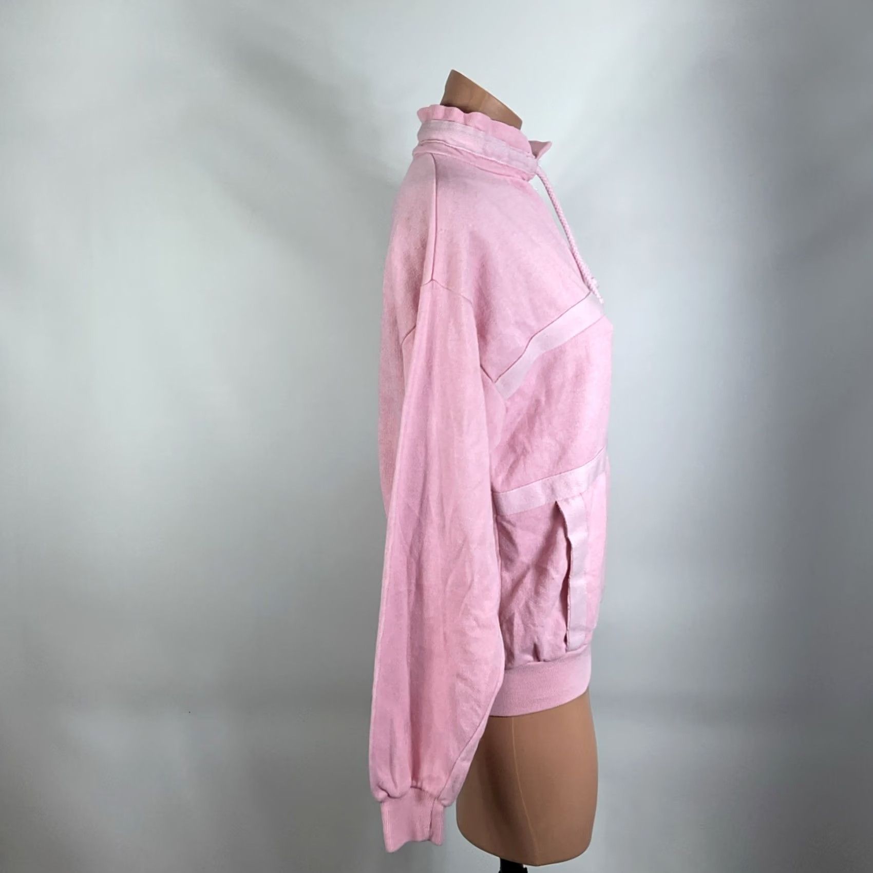 Pinko VINTAGE Cambridge University Collegiate Sweatshirt Shirt Womens L Pink Zip Size L / US 10 / IT 46 - 5 Thumbnail