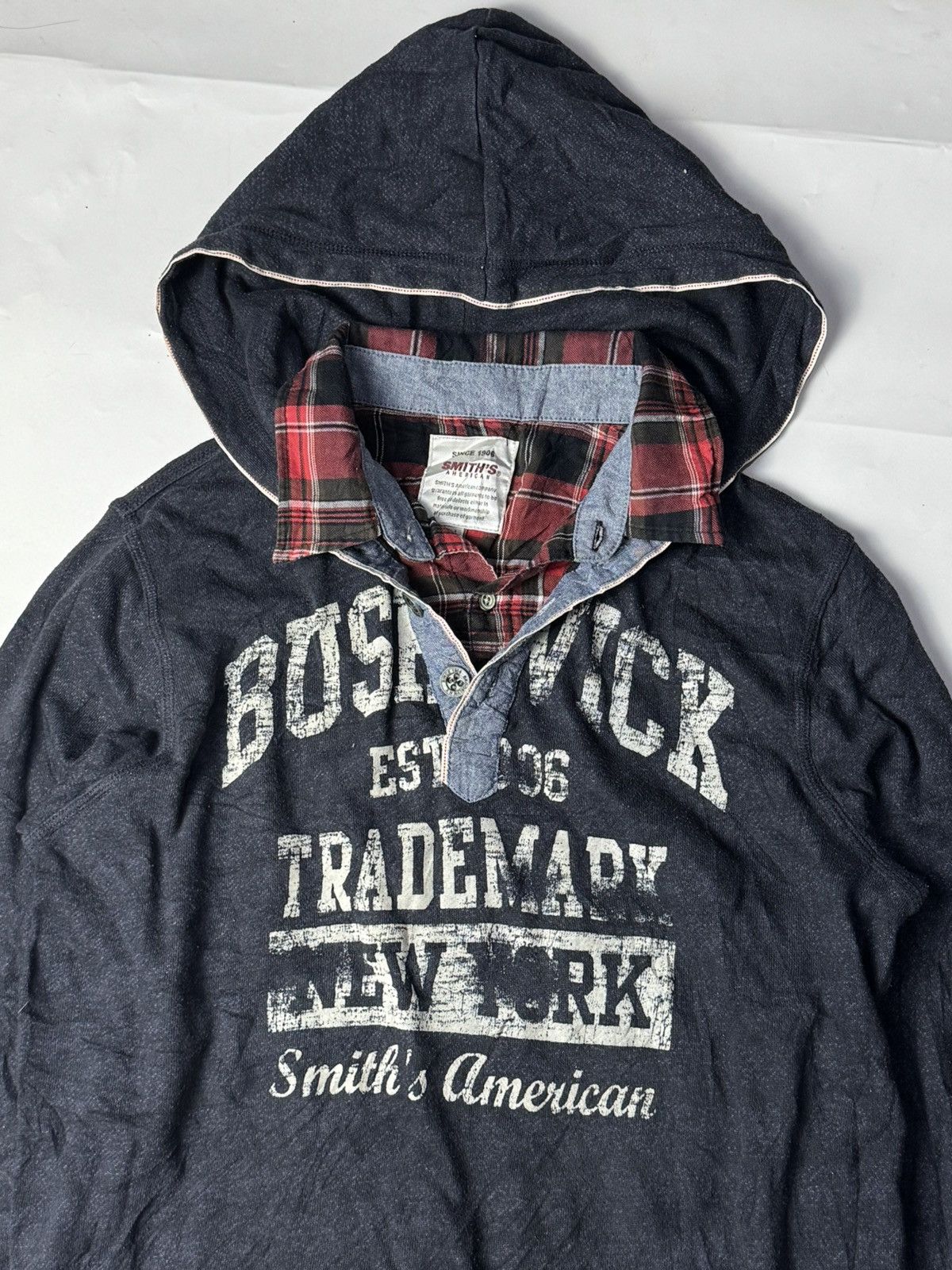 If Six Was Nine × Japanese Brand × Le Grande Bleu (L.G.B.) Double layer japanese shirt hoodie archived smiths Size US M / EU 48-50 / 2 - 3 Thumbnail