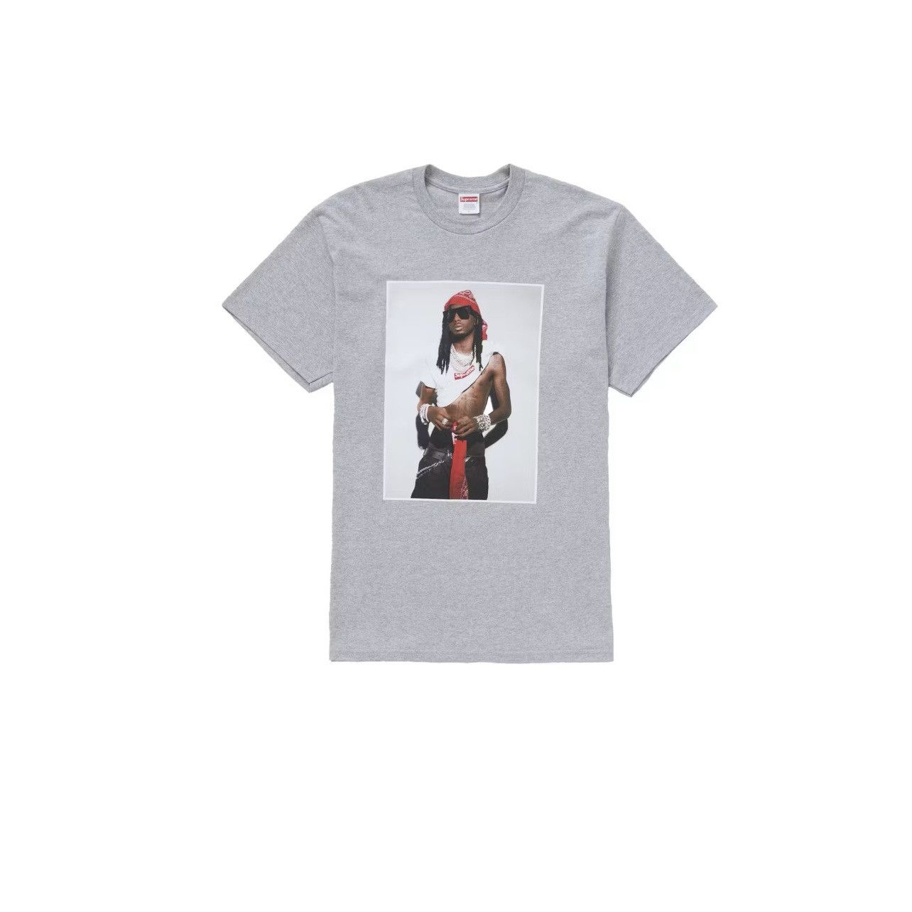トップス Supreme Playboi Carti Tee L Heather Grey Supreme Playboi Carti Tee 'Heather Grey' SUP-FW25-006-GREY