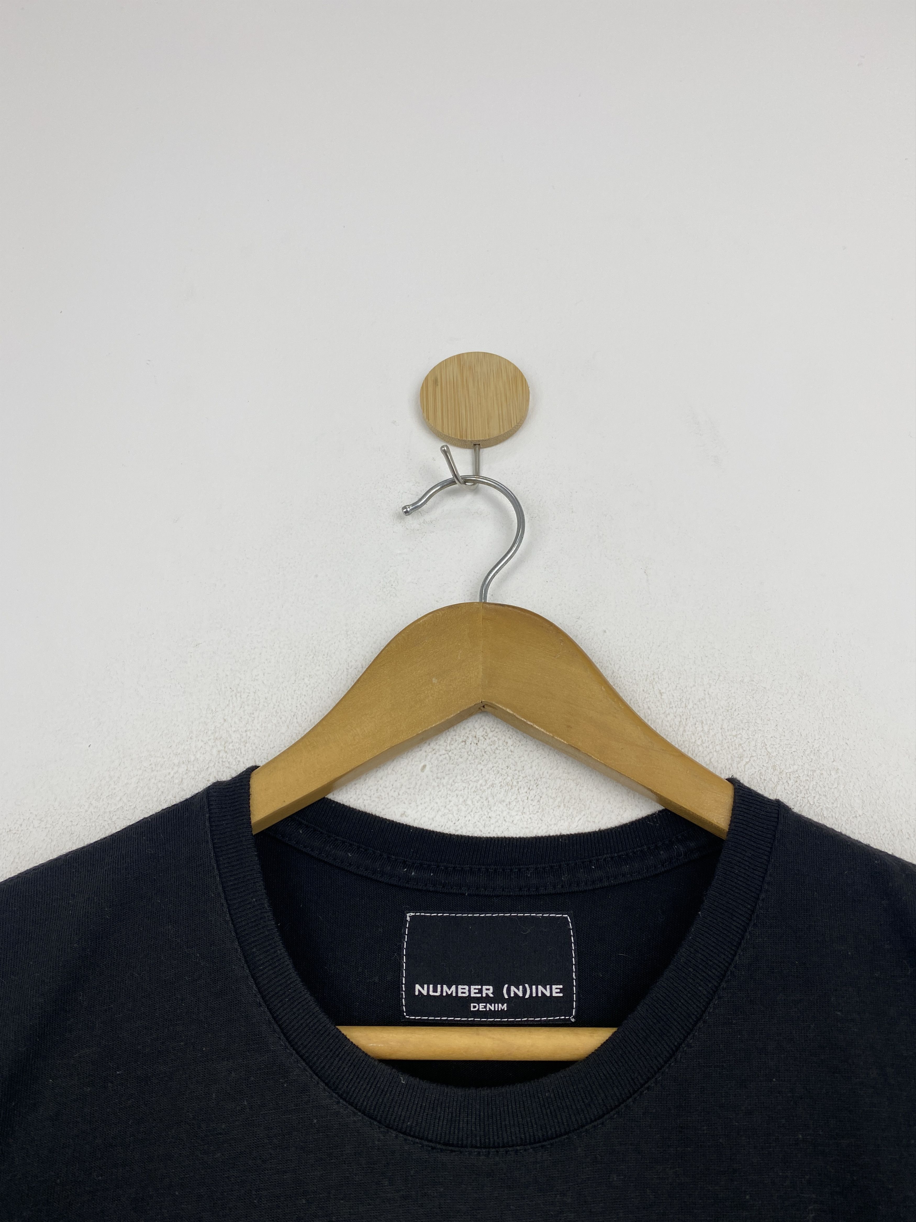 Japanese Brand × Number (N)ine Number (N)ine Crewneck Plain T Shirt Size US S / EU 44-46 / 1 - 9 Thumbnail