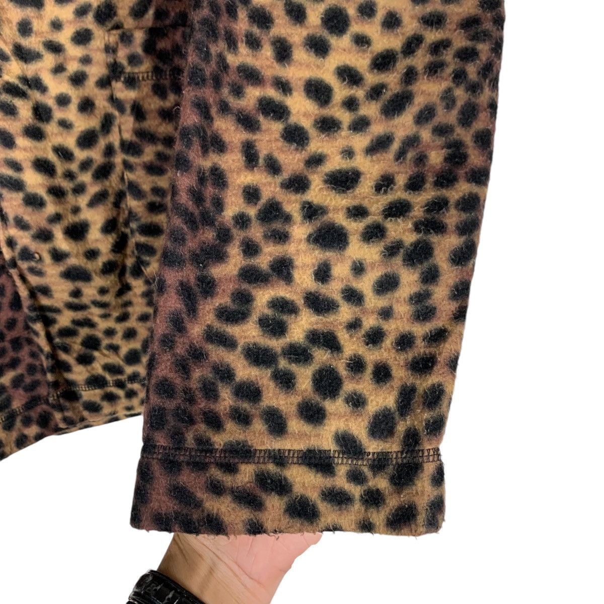 Cartoon Network BETTY BOOP Big Logo Cheetah Print Jacket #1395-C63 Size L / US 10 / IT 46 - 13 Thumbnail