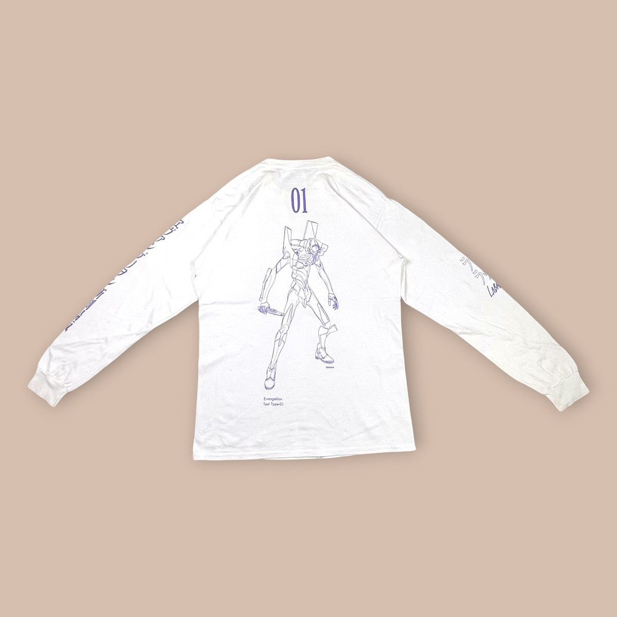 Anime LABRAT×EVANGELION×YAR "Unit-01" L/S Tee Size US M / EU 48-50 / 2 - 3 Thumbnail