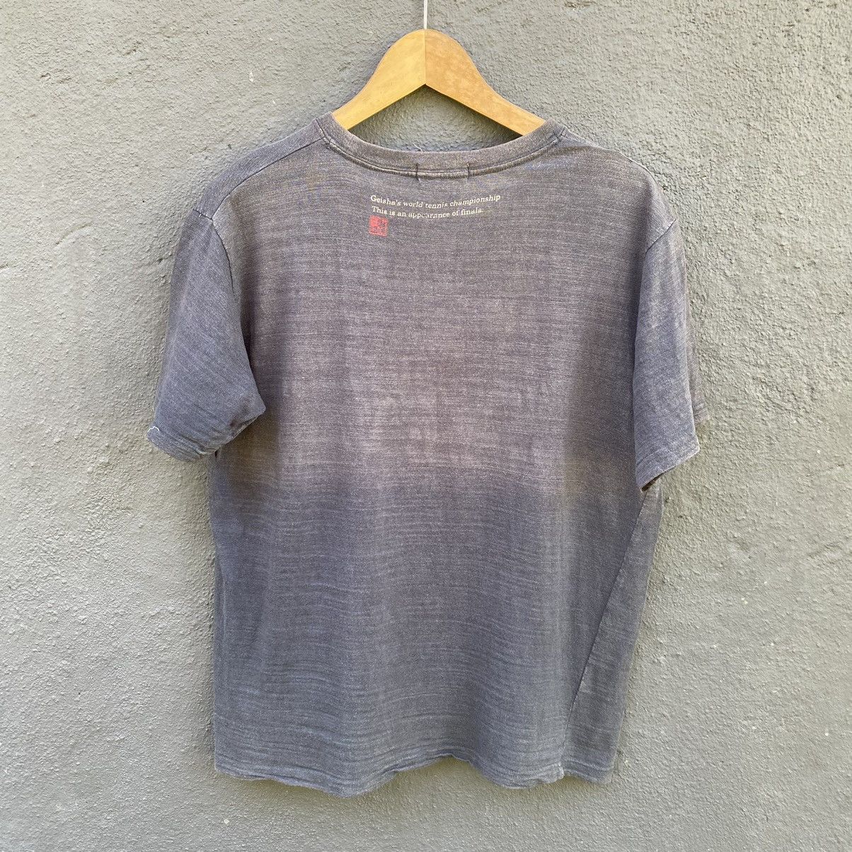 Japanese Brand Thrashed Faded Vintage Y2K Giesha ERD GRUNGE GRAIL OG TEE Size US M / EU 48-50 / 2 - 4 Thumbnail