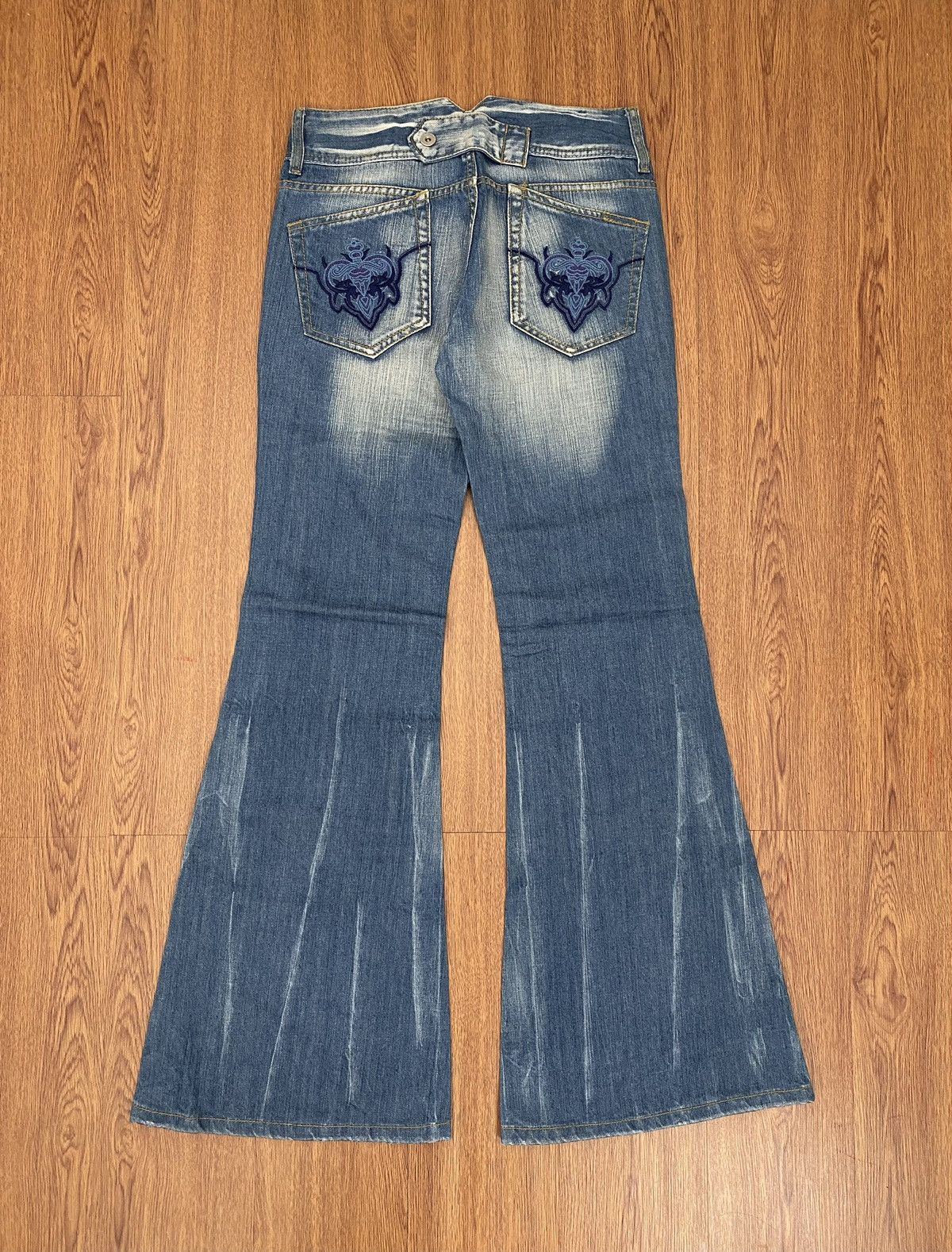 If Six Was Nine × Japanese Brand × Le Grande Bleu (L.G.B.) Intermezzo Super Flare jeans Size US 30 / EU 46 - 1 Thumbnail