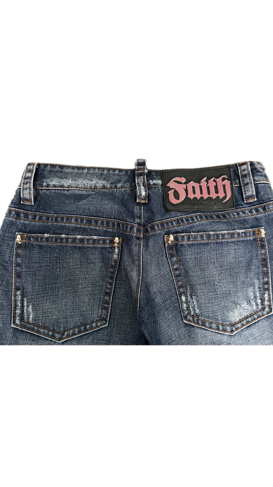 Dsquared2 Dsquared2 Faith distressed jeans Size 28" / US 6 / IT 42 - 6 Thumbnail