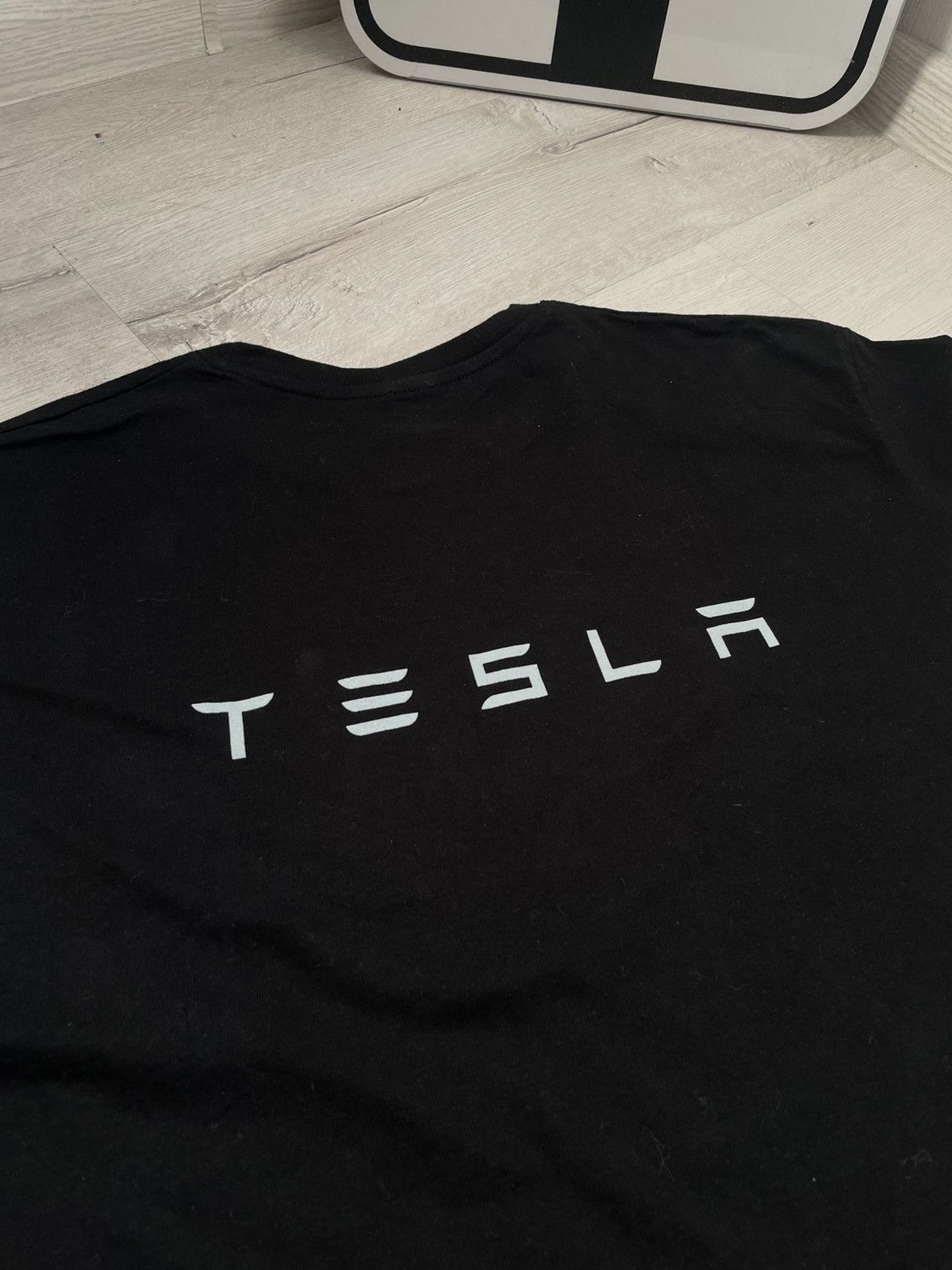 Other Rare Tesla T-shirt With Minimalistic Big Logo Y2k Hypebeast Size US XL / EU 56 / 4 - 9 Thumbnail