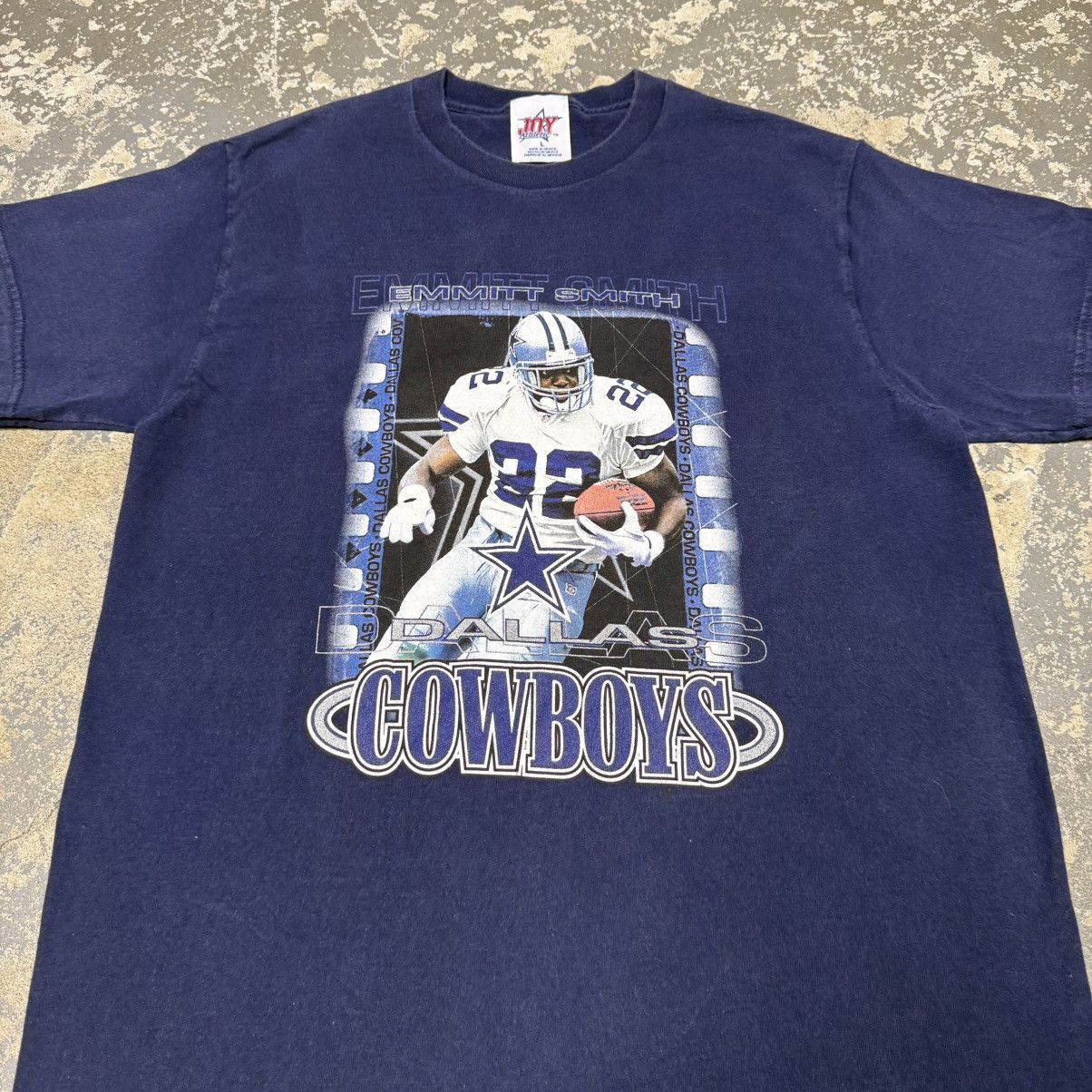 Other Vintage Dallas Cowboys Emmitt Smith NFL Graphic Tshirt Size US L / EU 52-54 / 3 - 6 Thumbnail