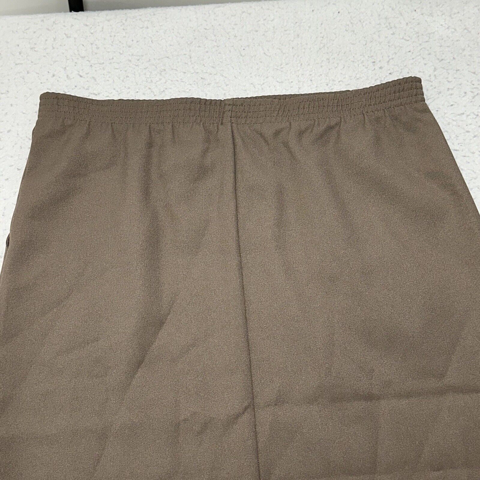 Other Vintage Donnkenny 14 Brown Straight Pencil Career Skirt Size 36" / US 14 / IT 50 - 7 Thumbnail