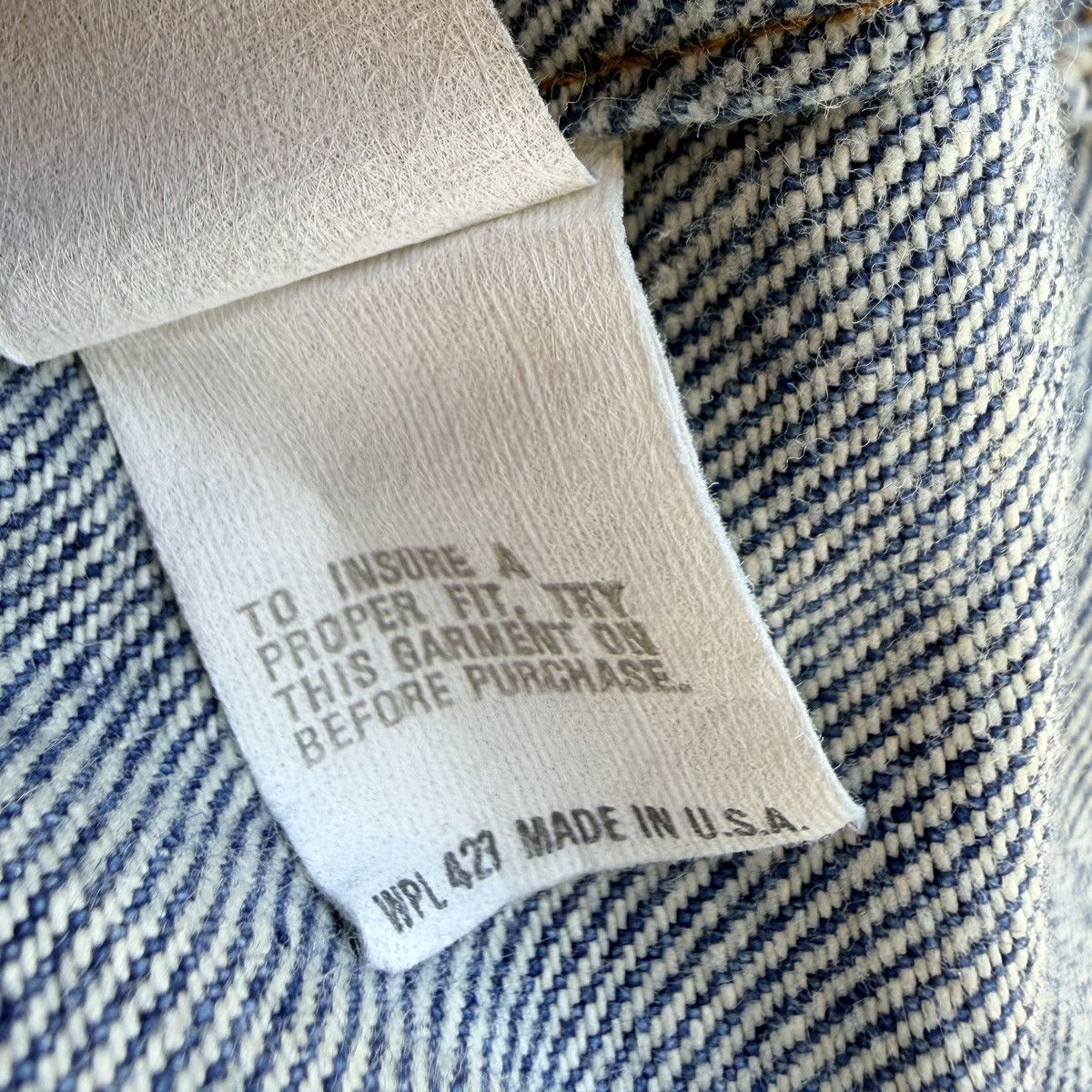 Levi's Vintage Levi’s Denim Vest Made In USA Size Medium 80s Cowboy Size US M / EU 48-50 / 2 - 6 Thumbnail
