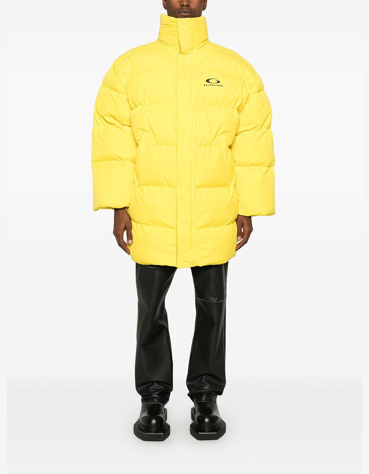 Balenciaga Balenciaga Yellow Loop Sports Icon Padded Coat Size US S / EU 44-46 / 1 - 4 Thumbnail