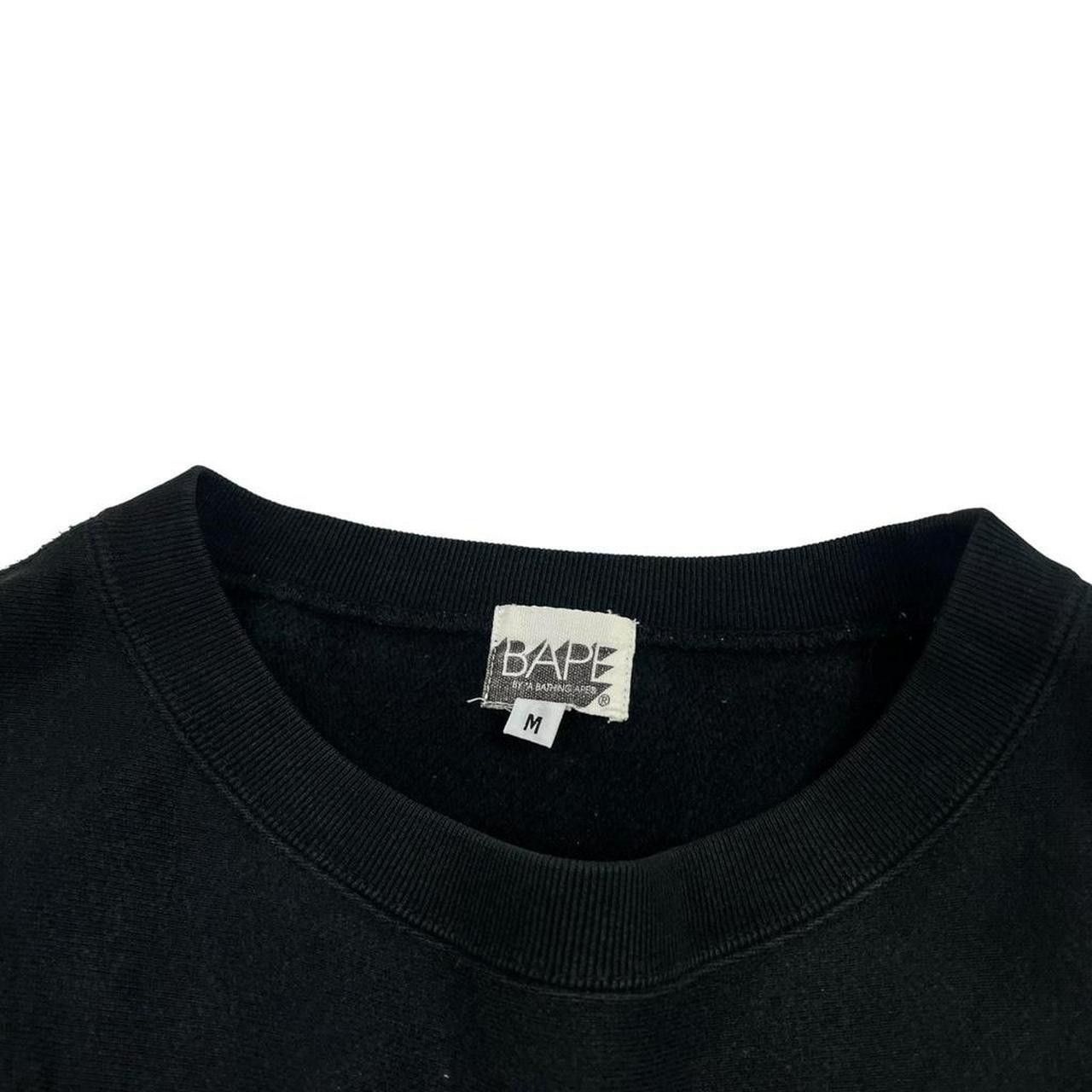 Bape Vintage 2000s Bape Kiss Sweatshirt Black & Red - Medium Size US M / EU 48-50 / 2 - 5 Thumbnail