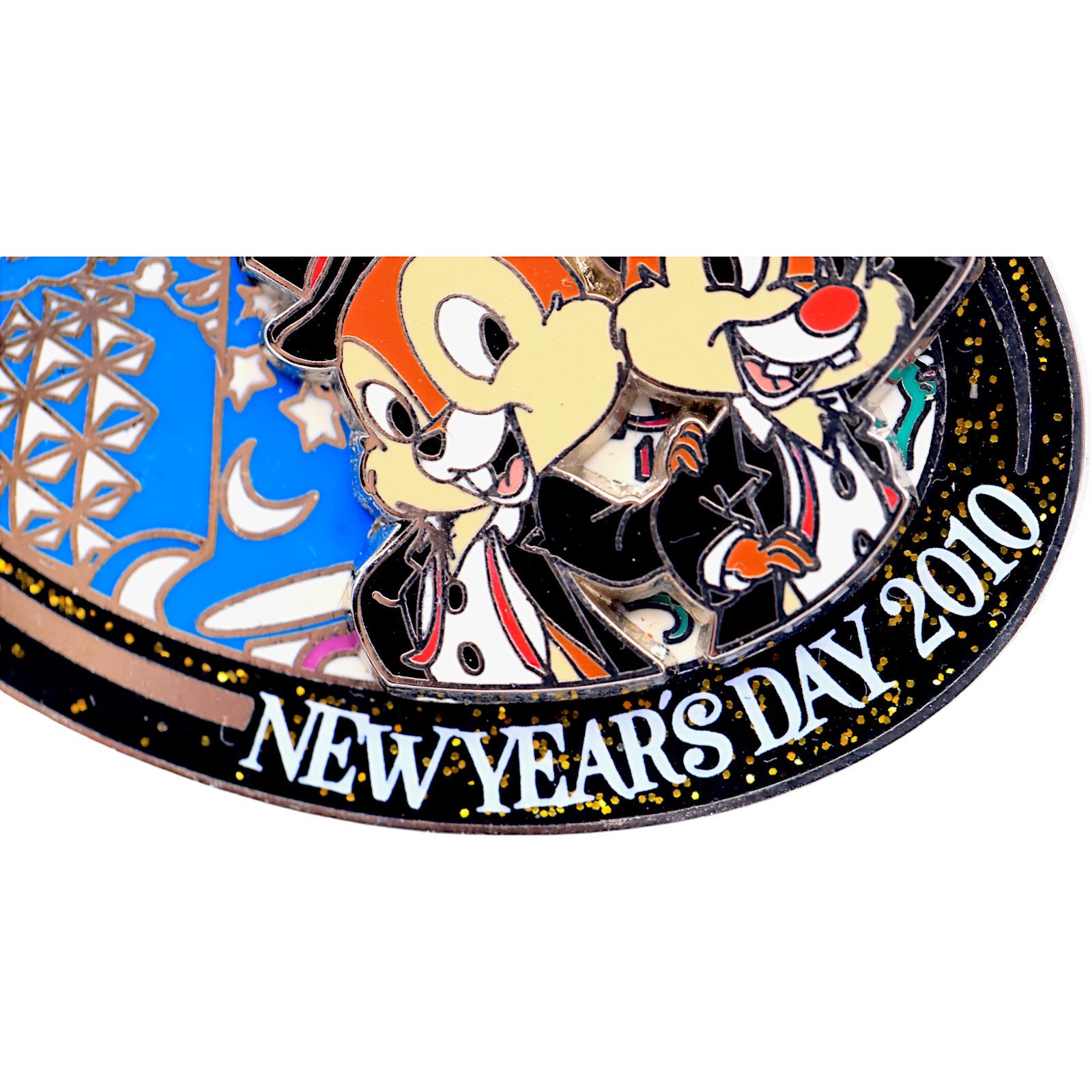 Disney Disney New Years Eve 2010 Chip & Dale Pin LE /4500 Size ONE SIZE - 2 Thumbnail