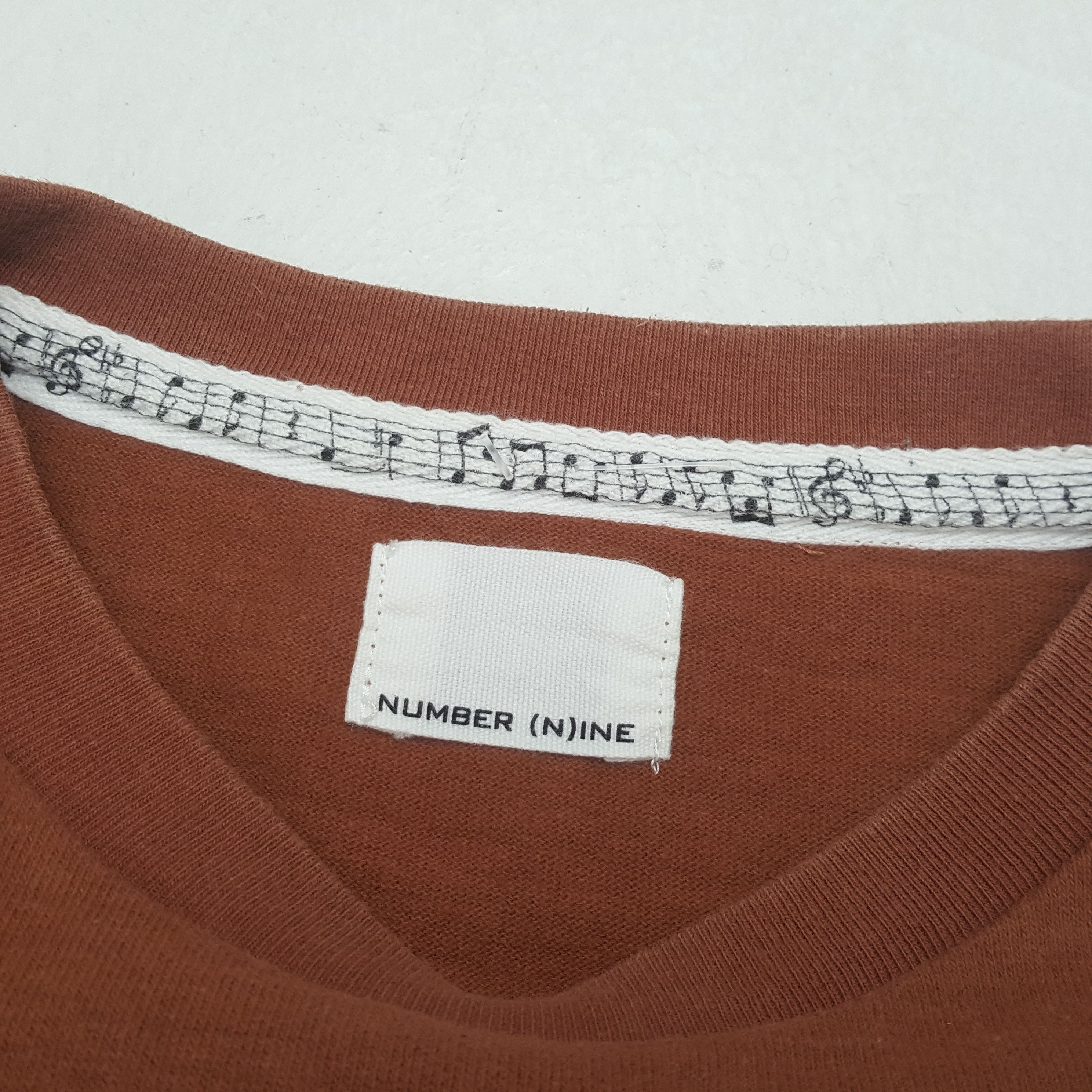 Japanese Brand Number Nine Japanese Brand Custom Art Tshirt C276N63 Size US L / EU 52-54 / 3 - 4 Thumbnail