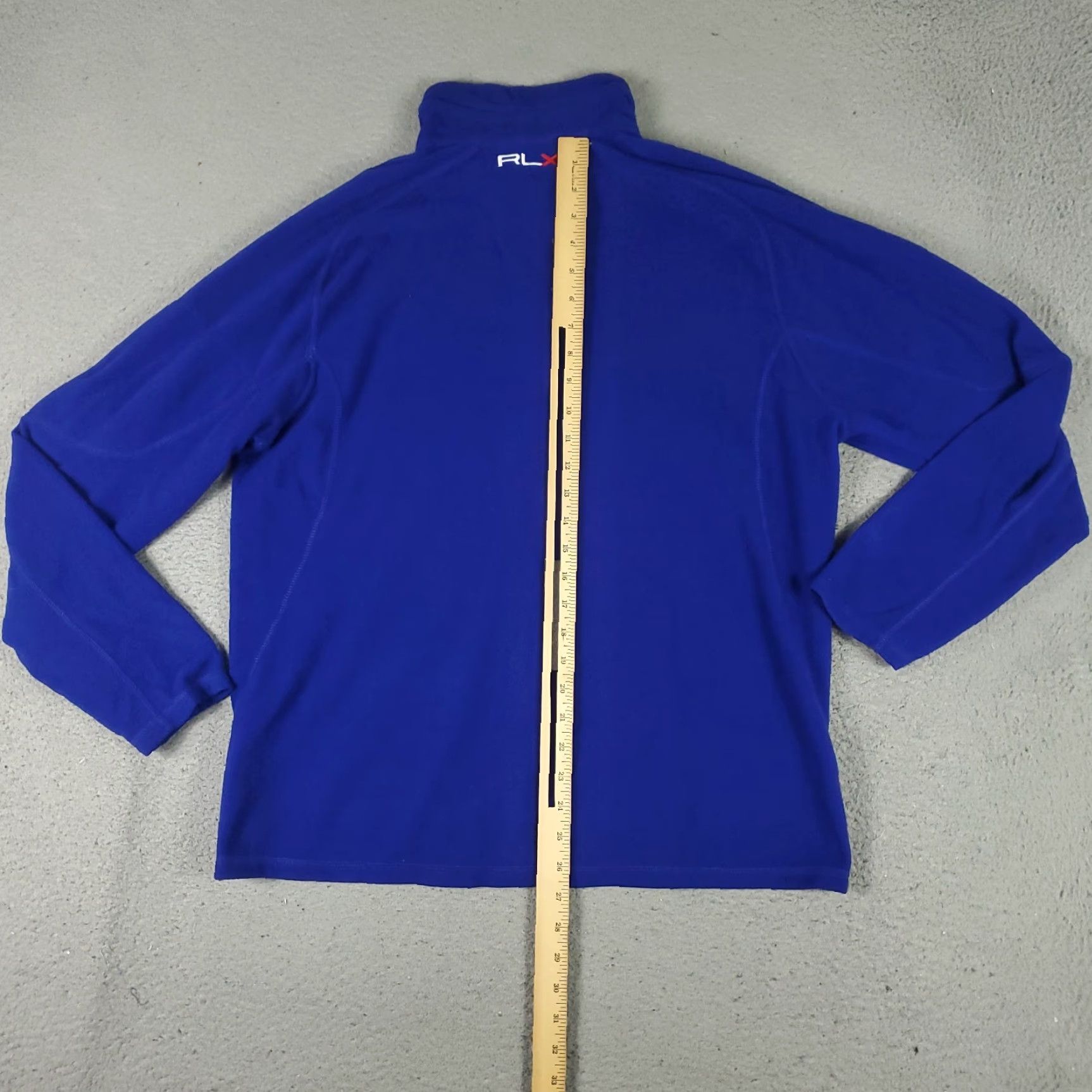 Ralph Lauren Ralph Lauren Sweater Mens XL Blue Fleece 1/4 Zip Pullover Sweatshirt Knit Pullover Modern Classic American Logo Zipper Size US XL / EU 56 / 4 - 6 Thumbnail