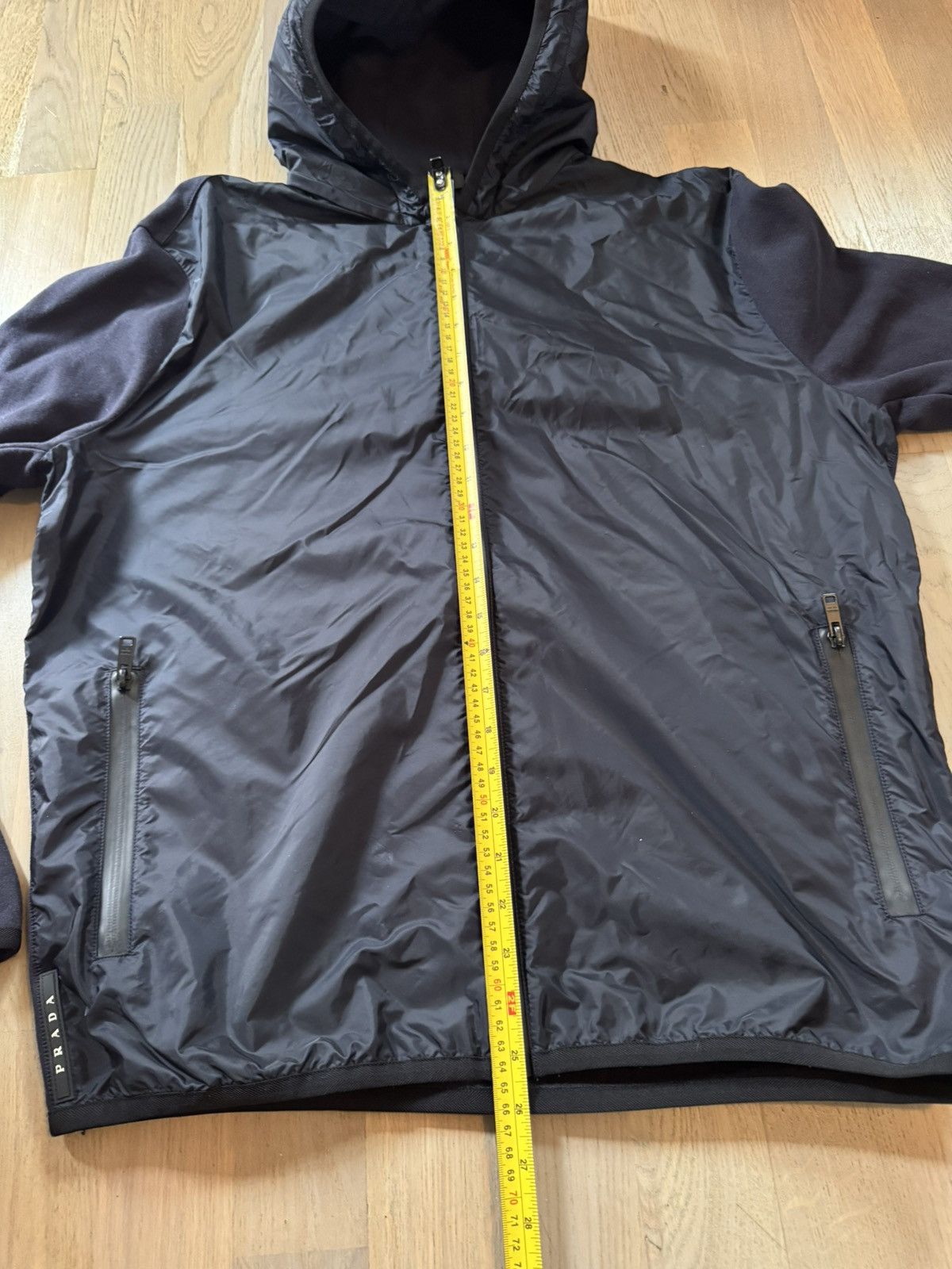Prada PRADA jacket STUDY PHOTOS FOR REAL TAPE MEASUREMENTS FOR FIT Size US XXL / EU 58 / 5 - 5 Thumbnail