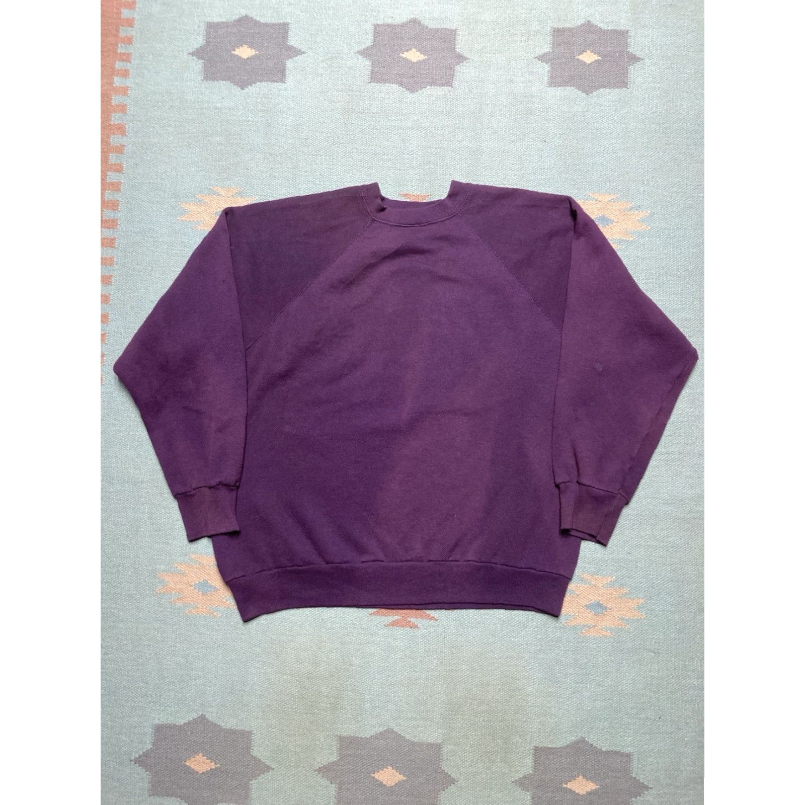 Vintage VINTAGE Florida fish aztec purple USA adult Large crewneck sweatshirt Shirt Mens History? Size US L / EU 52-54 / 3 - 6 Thumbnail