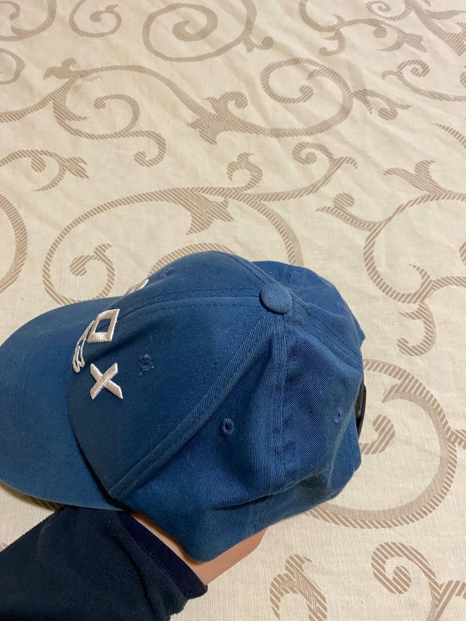 Fox Racing Fox Racing Flexfit Tech Logo Cap – Blue/Black Snapback Hat Size ONE SIZE - 4 Thumbnail