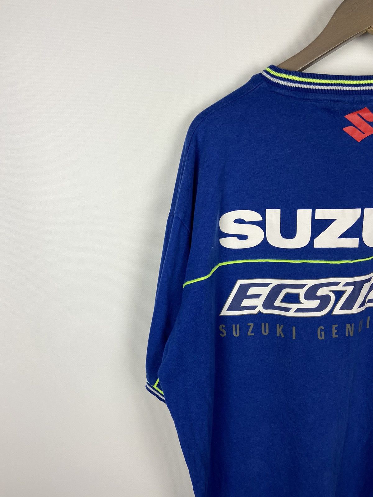 Vintage Team Suzuki Ecstar Official Merchandise Men’s Blue T-Shirt Size US XXL / EU 58 / 5 - 15 Thumbnail