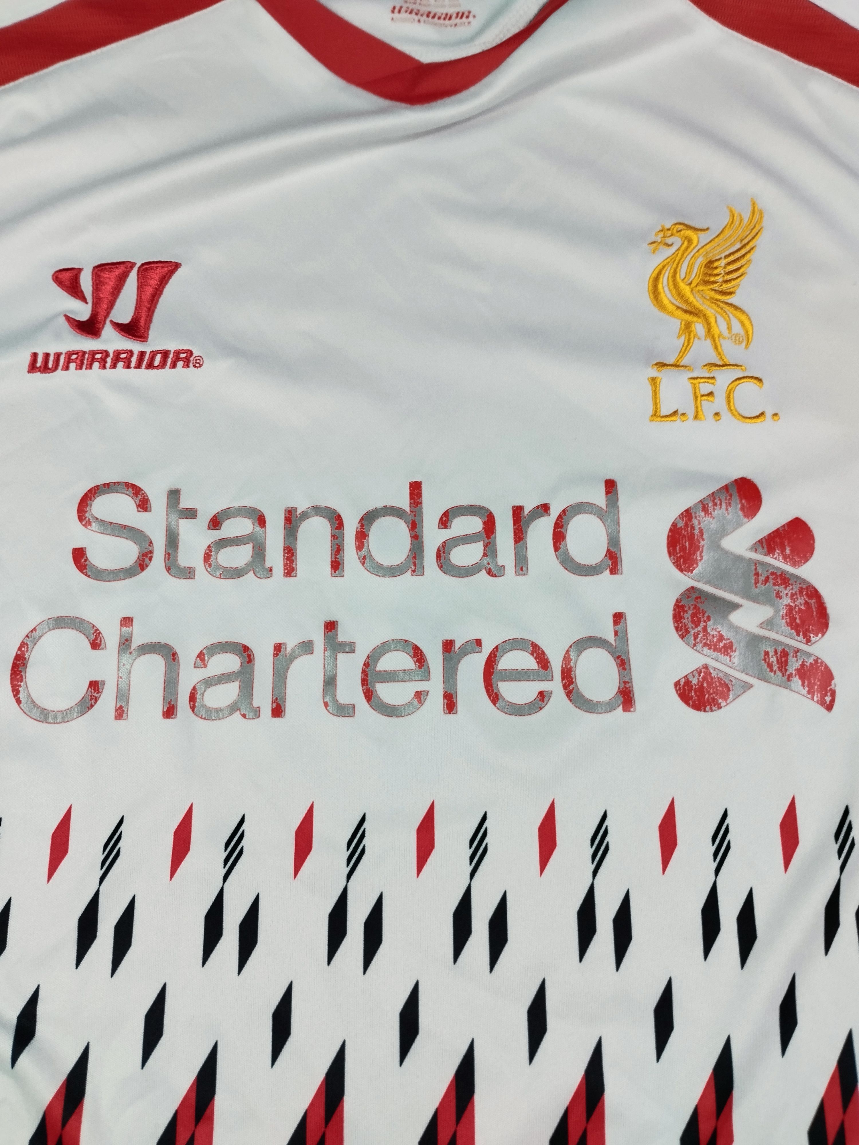 Warrior FC Liverpool 2013 2014 away soccer shirt jersey football kit Size US M / EU 48-50 / 2 - 3 Thumbnail