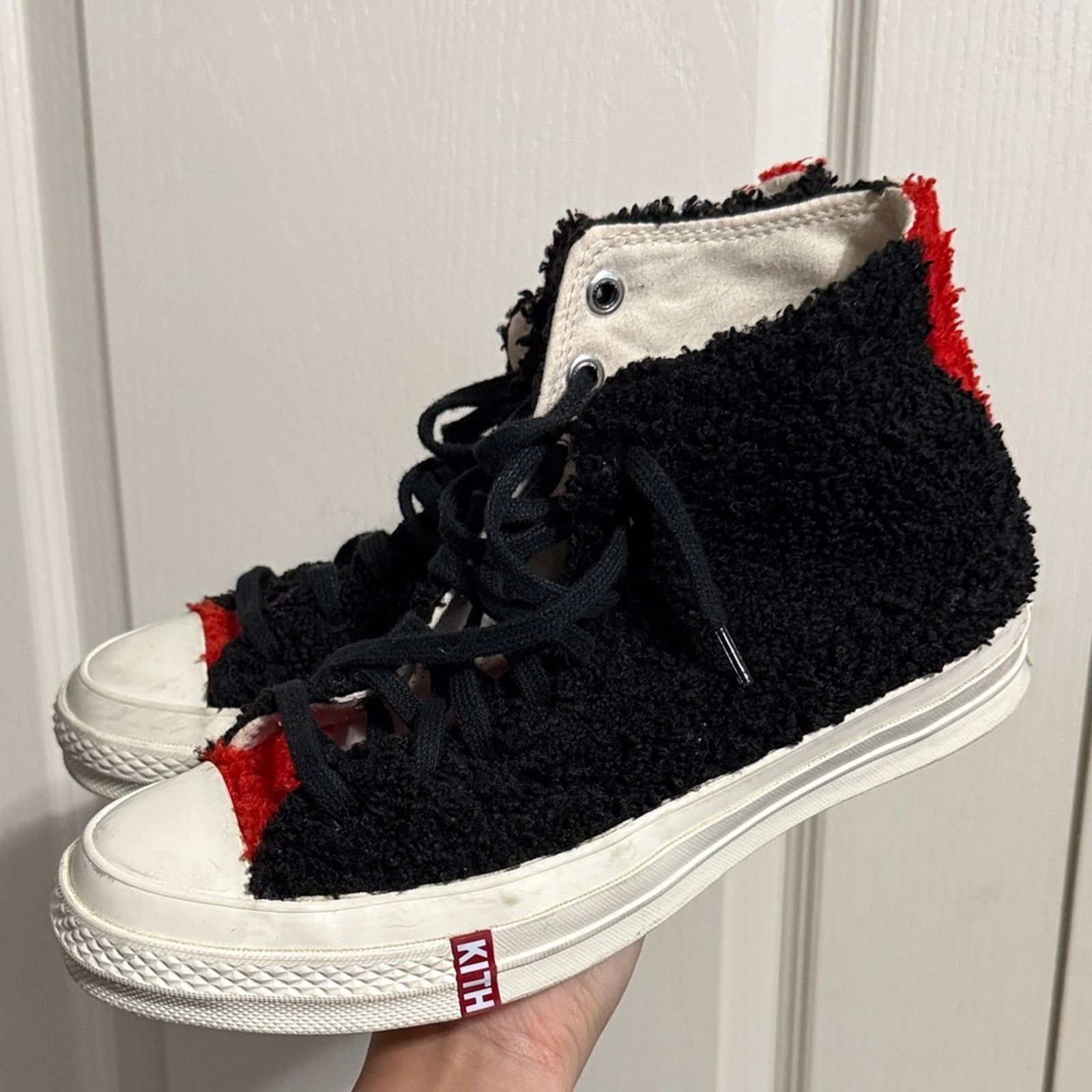 Converse × Disney × Kith Converse x Kith x Disney Chuck 70 Mickey Mouse Fur Sneakers Size US 8 / EU 41 - 5 Thumbnail