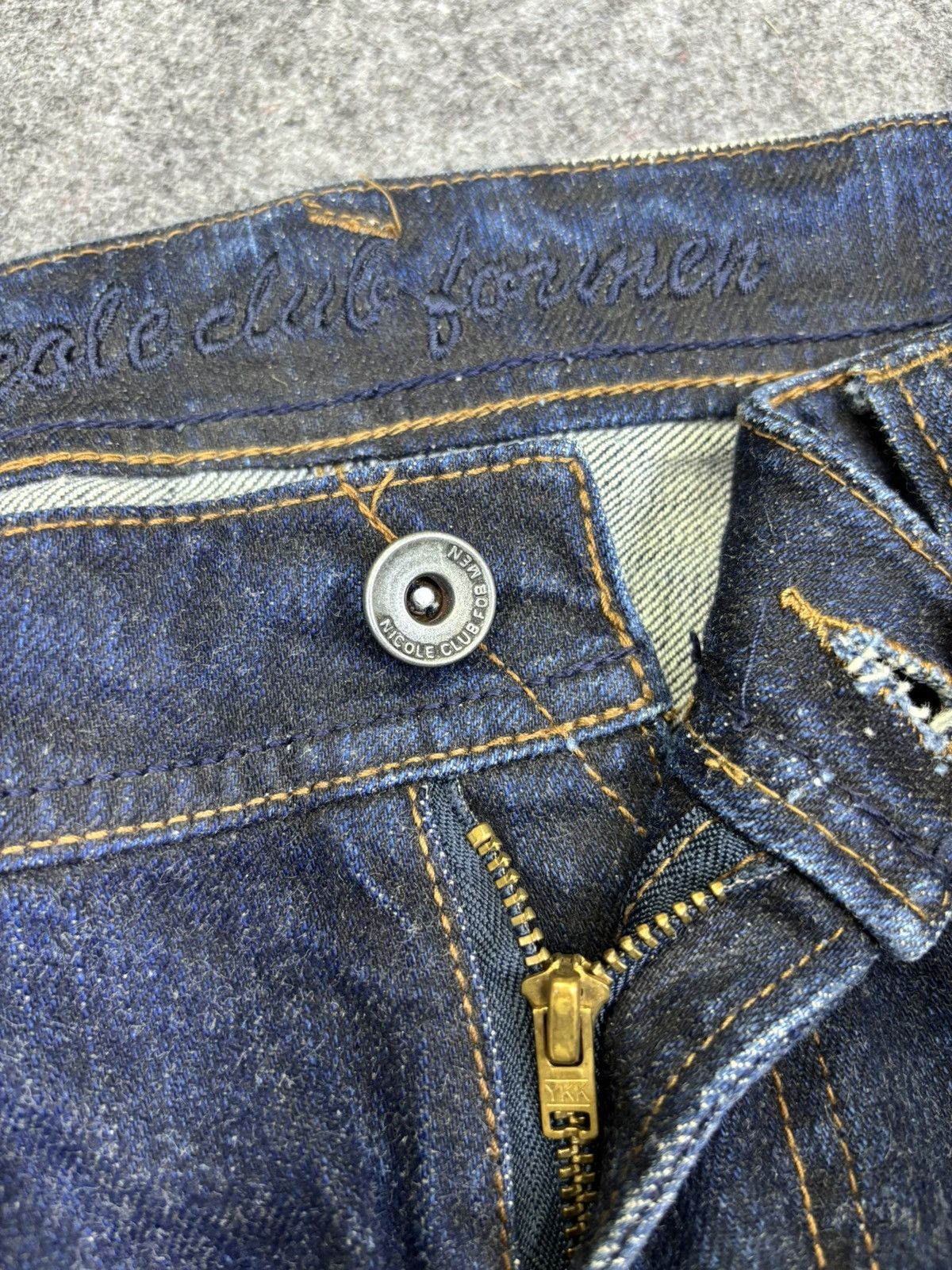 Japanese Brand 💥FLARE🔥Insane NCFM Japan Stone Wash Flare Jeans F714 Size US 36 / EU 52 - 13 Thumbnail