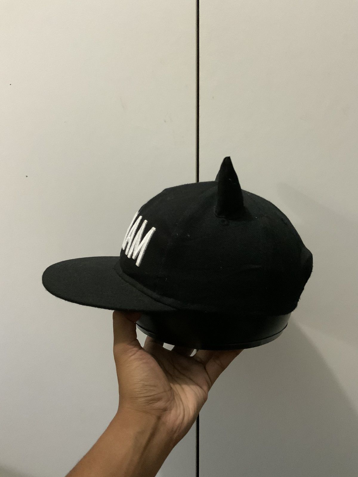 If Six Was Nine Gotham Spellout Black Hooyok Hat Size ONE SIZE - 2 Thumbnail