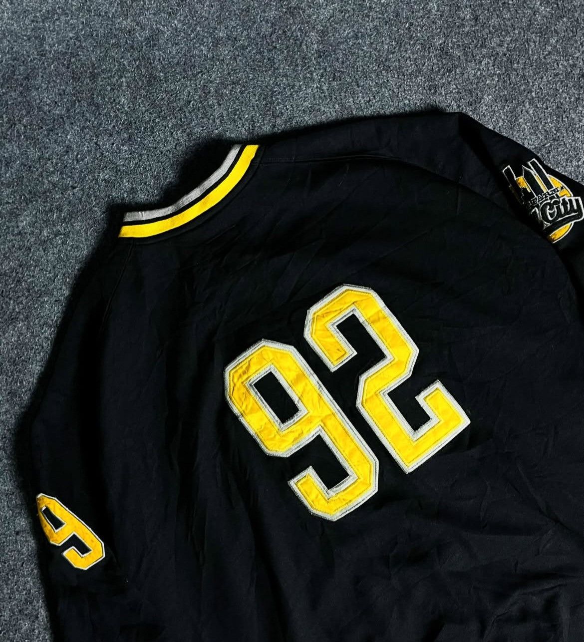 Phat Farm × Vintage HIPHOP VARSITY JACKET PHAT FARM ALL CITY ATHLETIQUES 92 Size US XXL / EU 58 / 5 - 4 Thumbnail