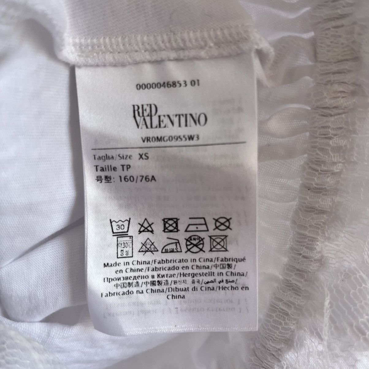 RED Valentino RED VALENTINO FRENCH COTTON Size XS / US 0-2 / IT 36-38 - 6 Thumbnail