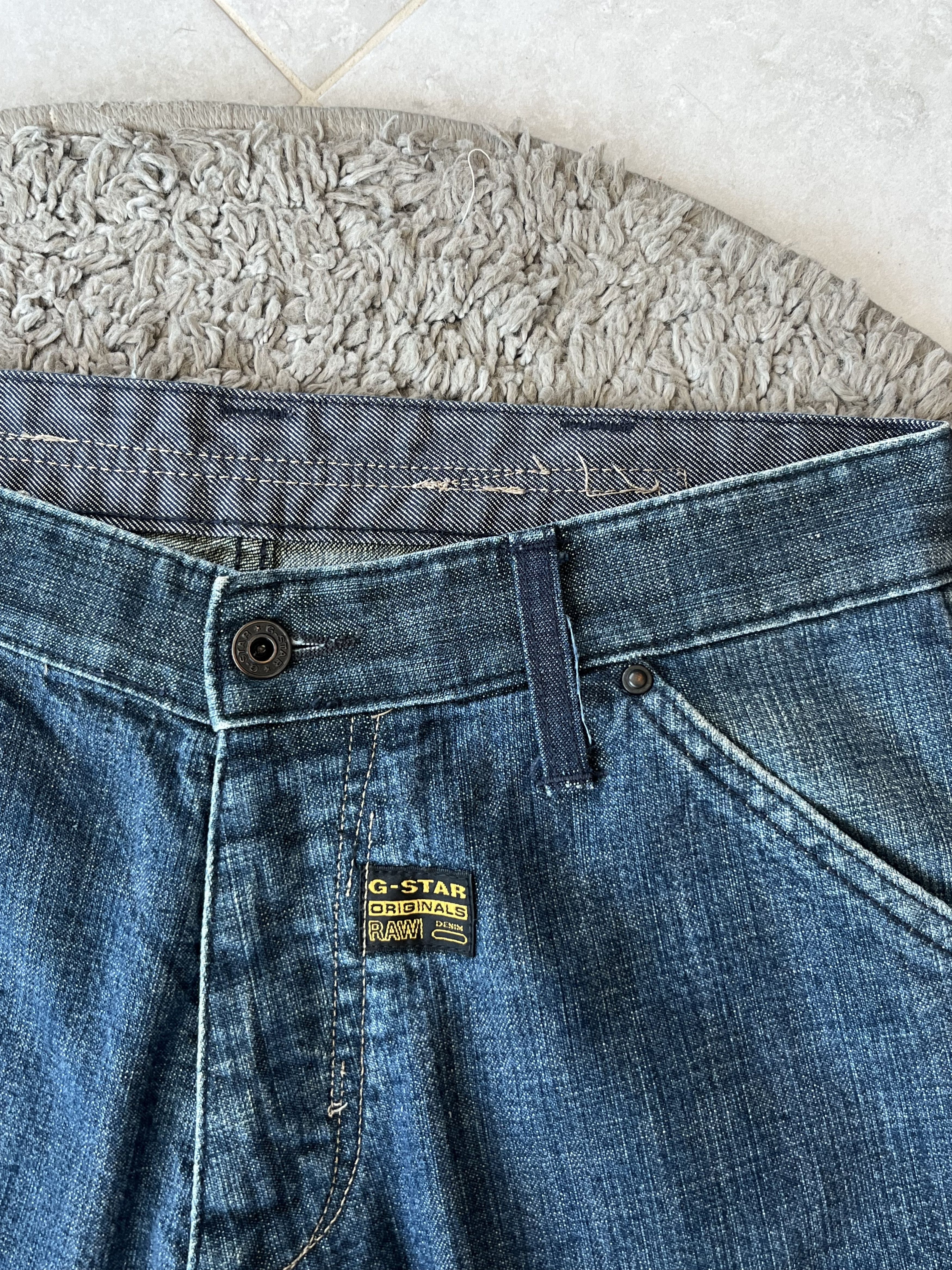 G-Star G-STAR RAW Rare Jeans Straight Fit Vintage MADE IN INDIA Size US 31 - 7 Thumbnail