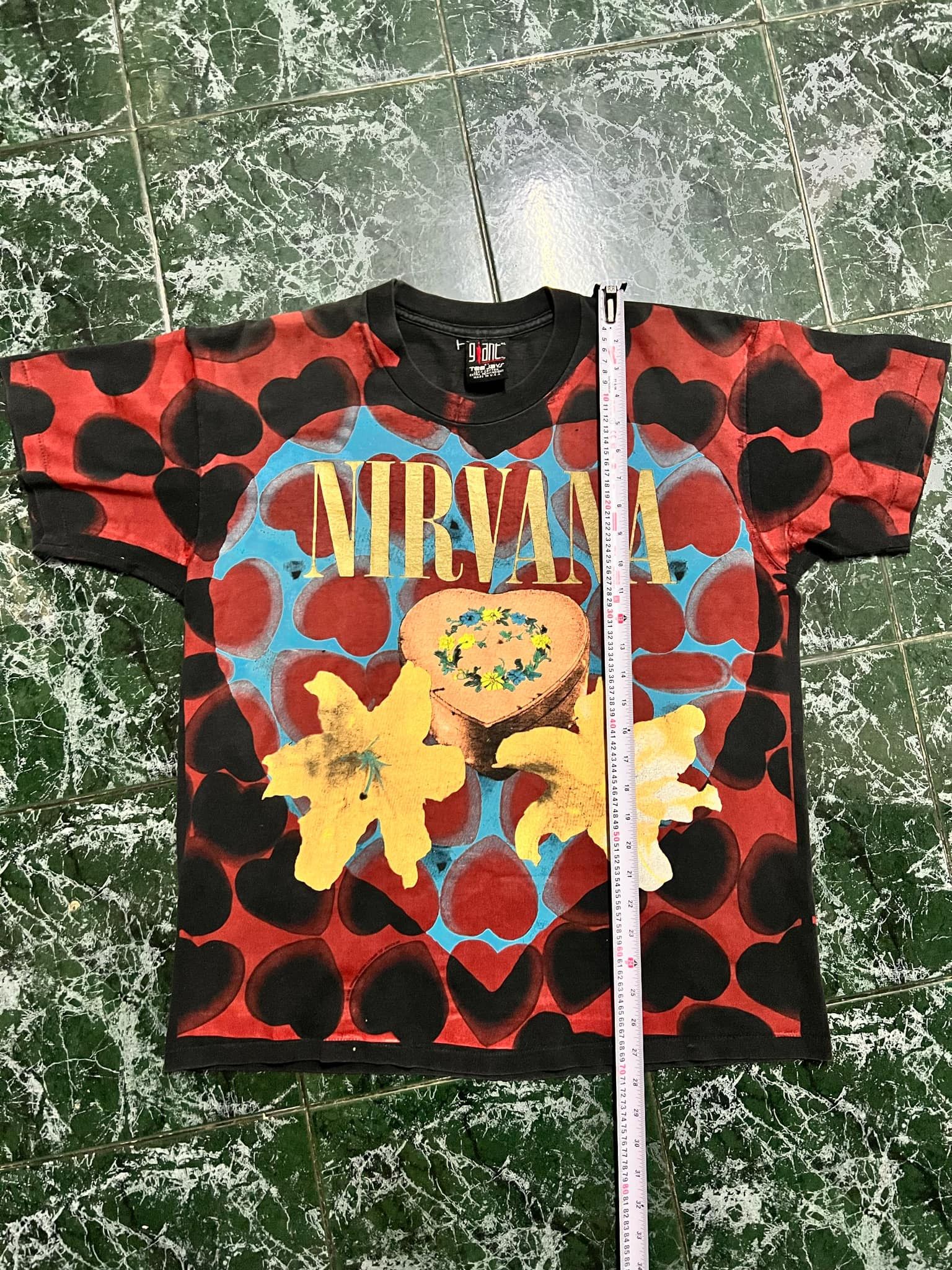 Nirvana Nirvana All over print (Heart Shaped Box) 1993 T Shirt Size US XL / EU 56 / 4 - 5 Thumbnail