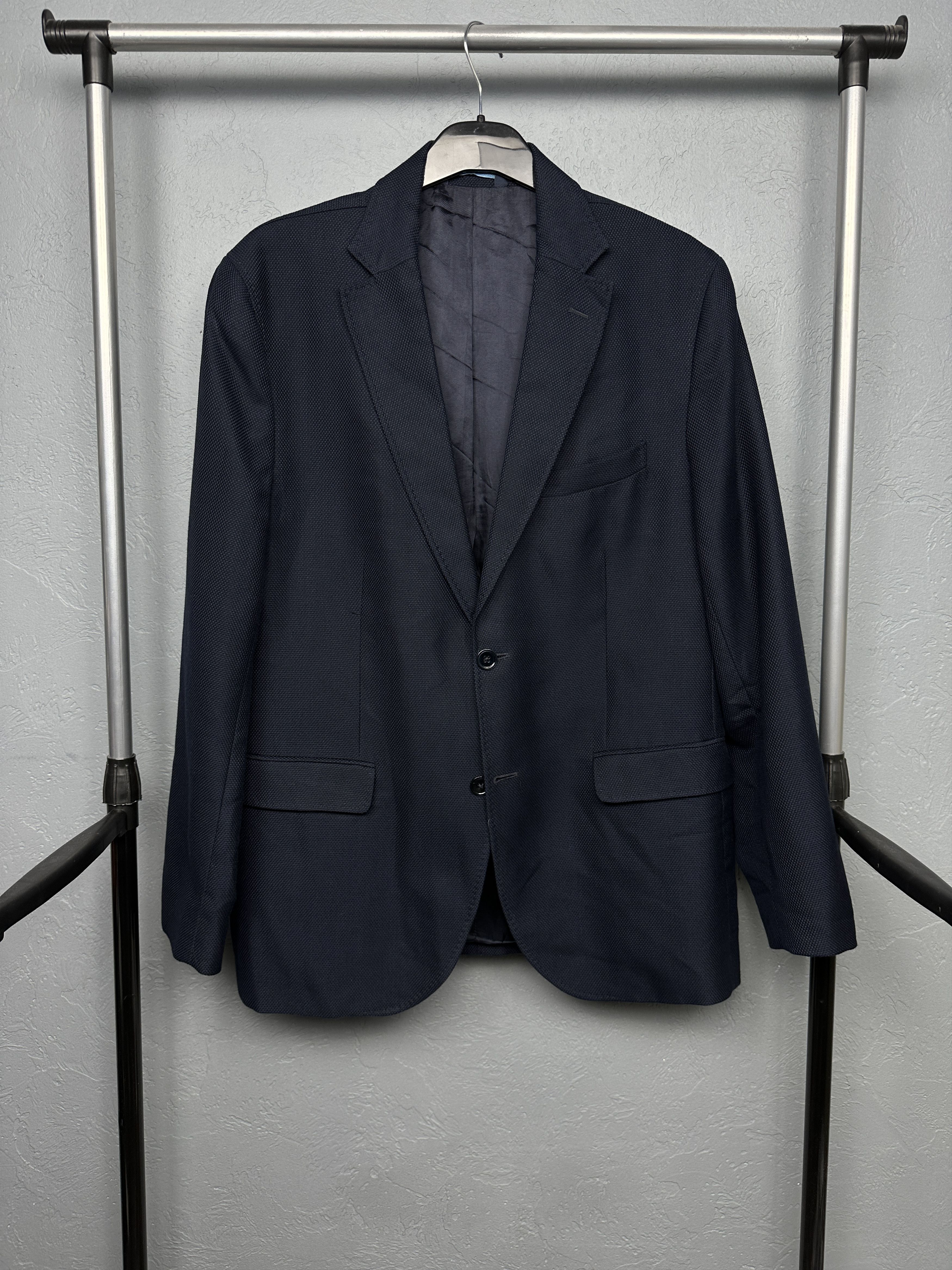 Massimo Dutti Massimo Dutti Mens Cotton - Wool Blazer Jacket Size US L / EU 52-54 / 3 - 1 Thumbnail