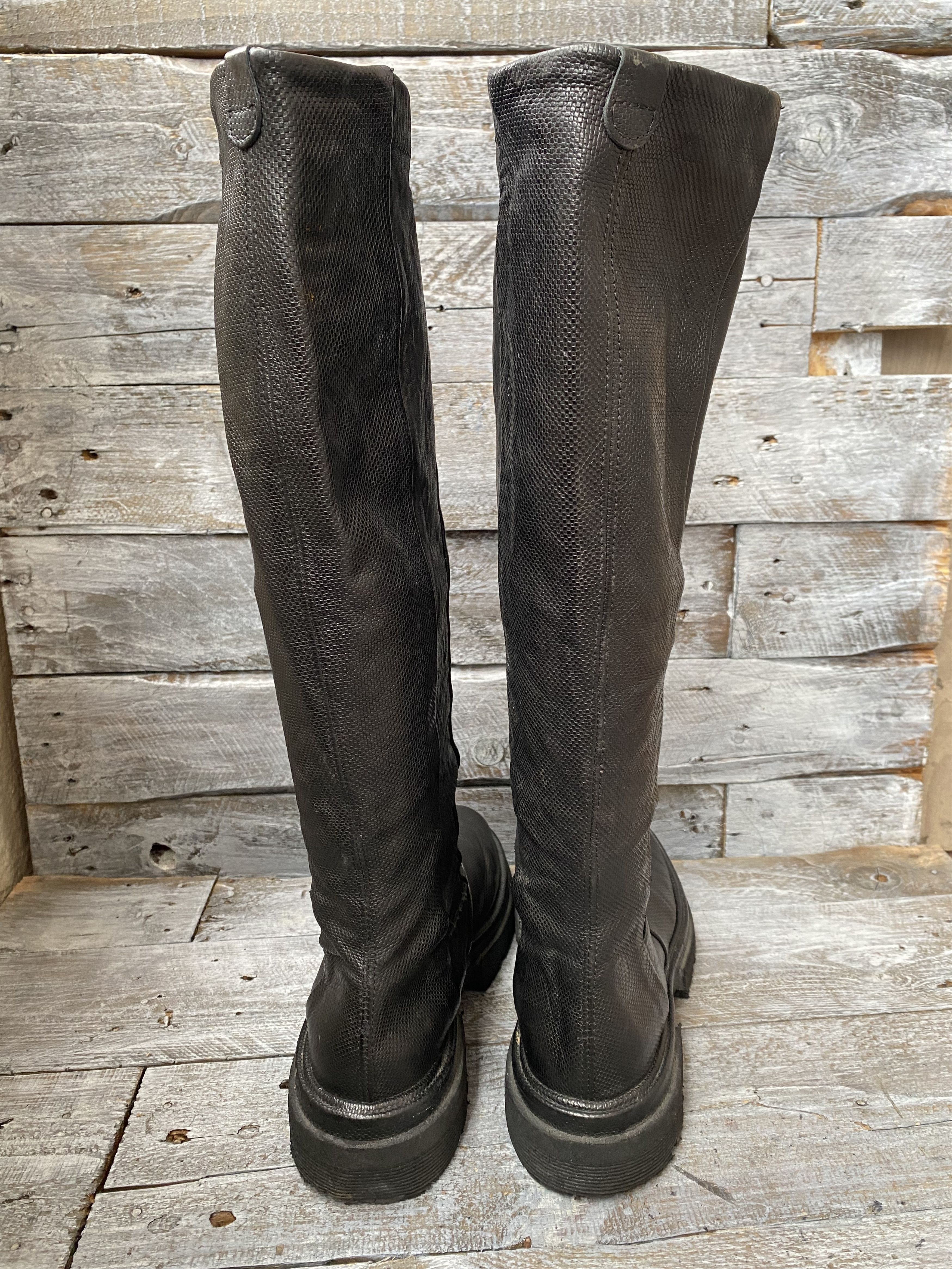 A.S.98 As 98 grunge long riding boots sz 39 Size US 9 / IT 39 - 7 Thumbnail