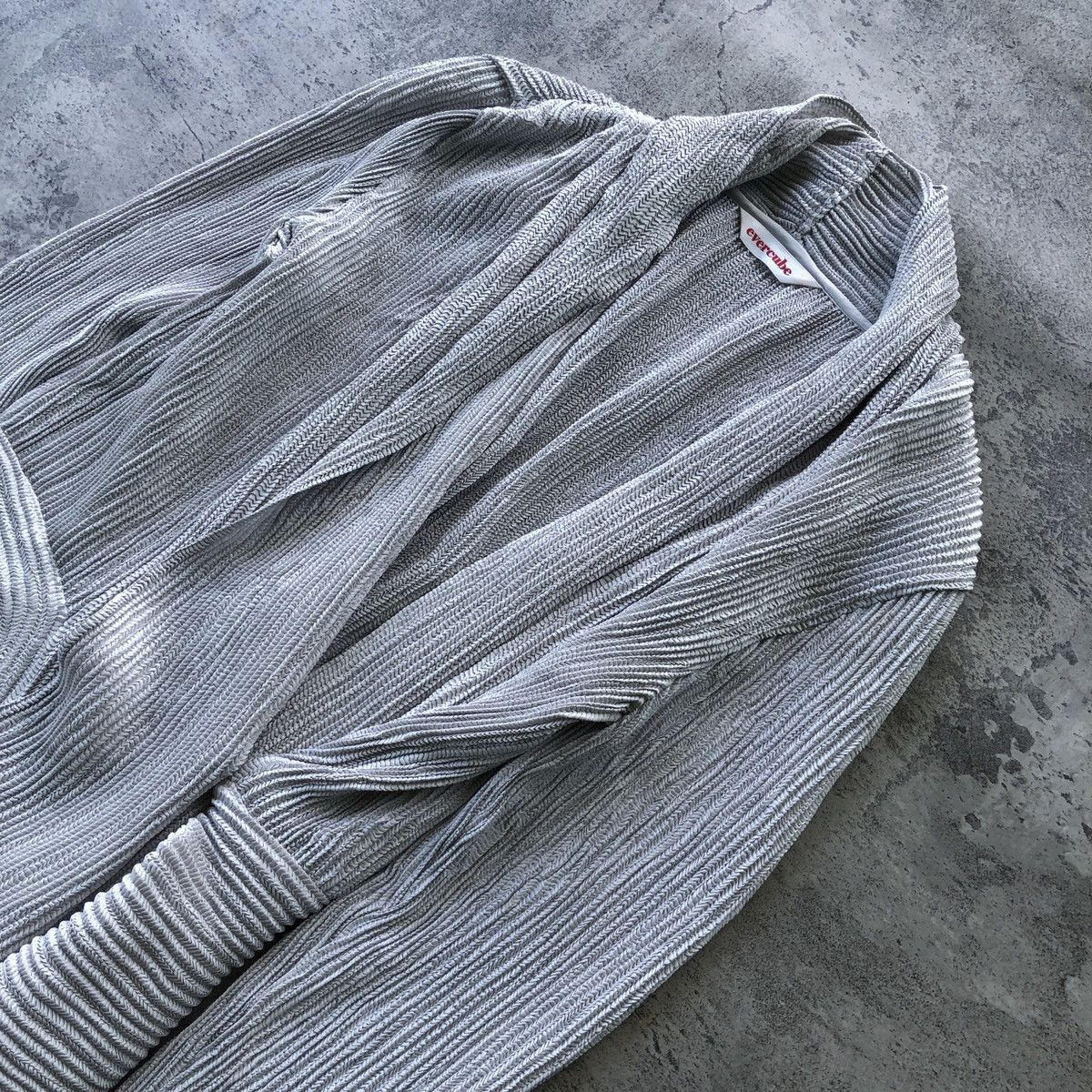 Issey Miyake × Japanese Brand EVERCUBE Japan brand Pleats Cardigan not issey miyake Size L / US 10 / IT 46 - 4 Thumbnail