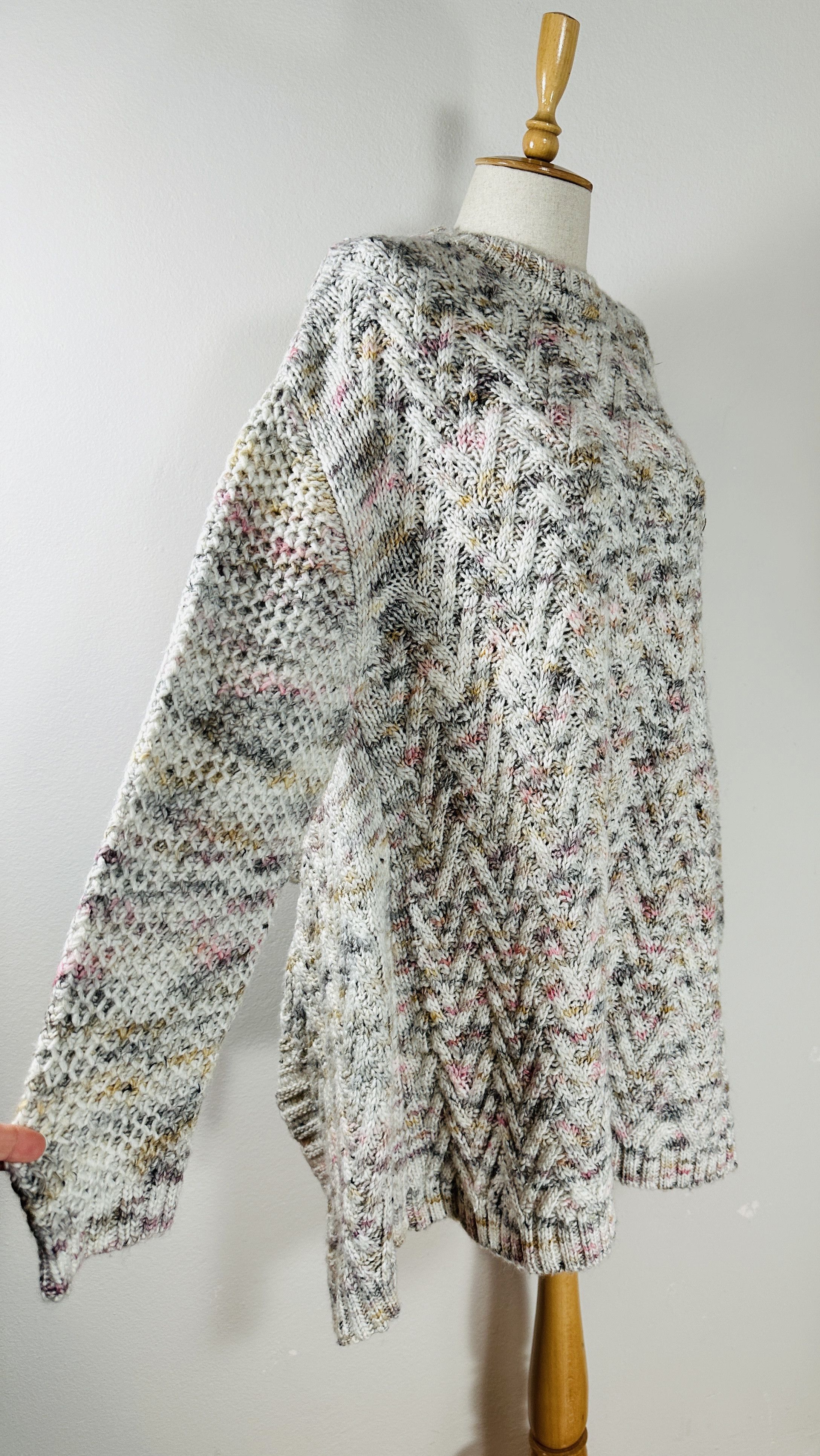 Henrik Vibskov Poncho oversize Sweater wool Size ONE SIZE - 2 Thumbnail