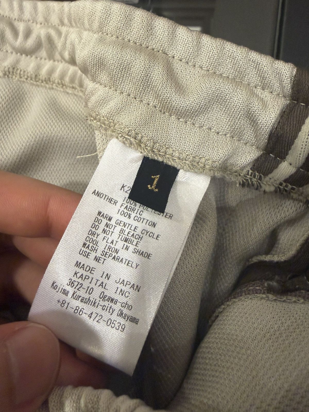 Kapital Kapital Smooth Jersey Stuntman Track Pants Size US 26 / EU 42 - 4 Thumbnail