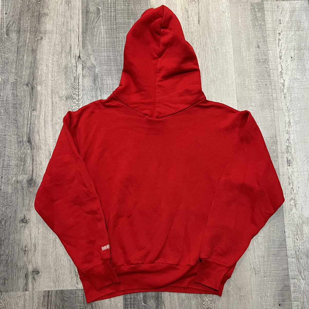Vintage VTG 1980s Ohio State Buckeyes Red College USA Bike Hoodie Size US M / EU 48-50 / 2 - 2 Thumbnail