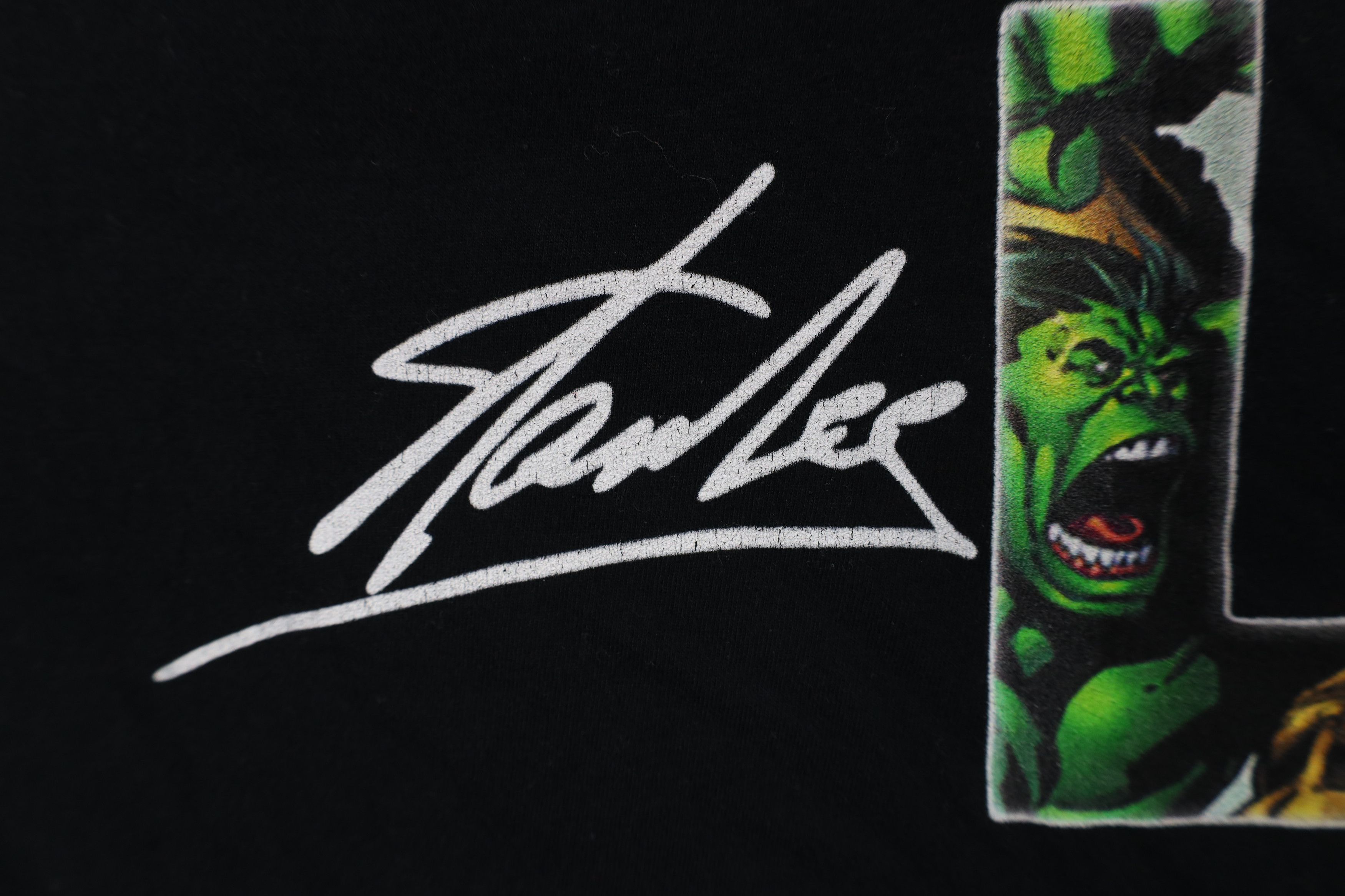 Vintage Y2K Marvel Comics Super Heroes Stan Lee T-Shirt Black Size US XXL / EU 58 / 5 - 5 Thumbnail