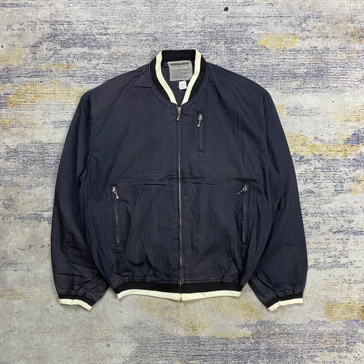 Kansai Yamamoto Vintage 90s kansai Man yutaka nishimura bomber jacket Size US M / EU 48-50 / 2 - 2 Thumbnail