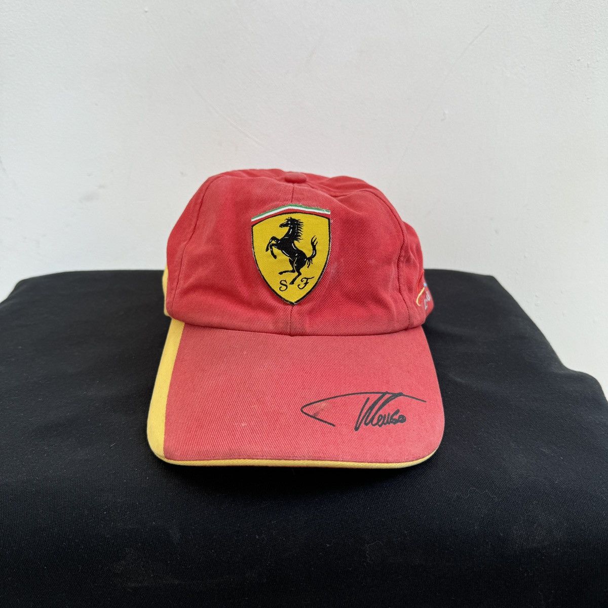Ferrari Vintage Ferrari Racing Brandon Sunfaded Cap Size ONE SIZE - 1 Thumbnail