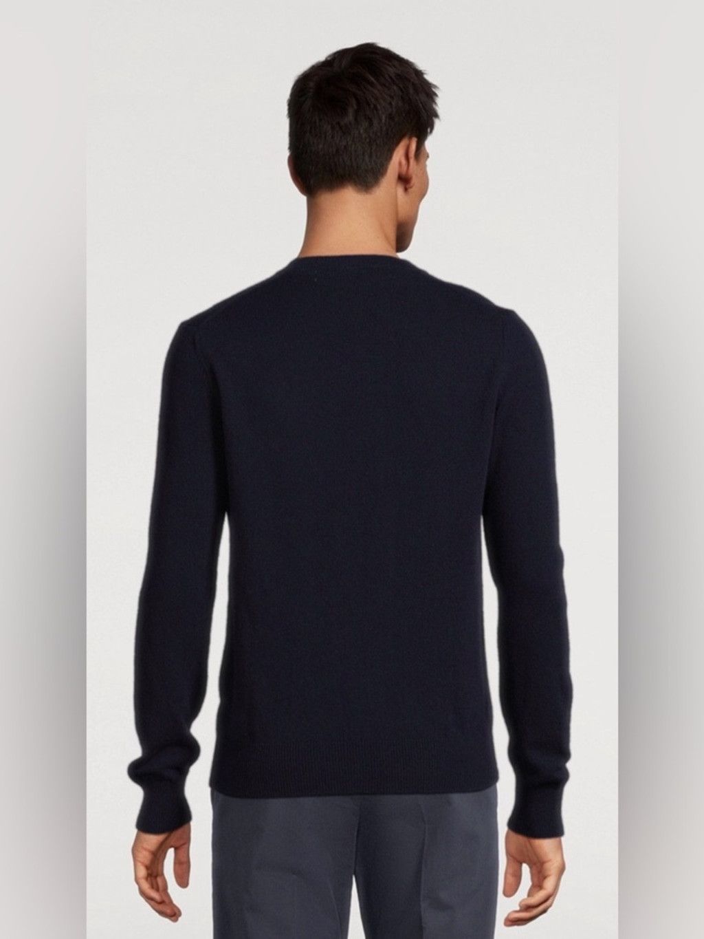 Comme des Garcons Play Comme des Garcons Men's V-Neck Wool Sweater with Heart Size US XL / EU 56 / 4 - 2 Thumbnail