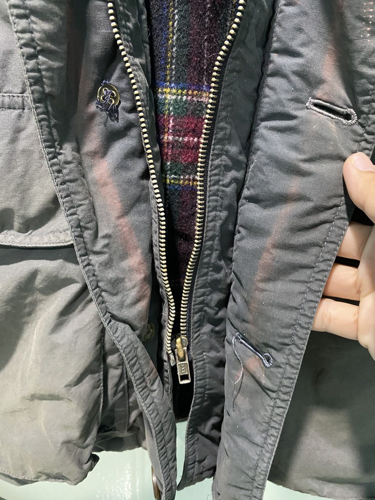 Bally Bally Double Collar Padded Jacket Cargo Pocket Made Italy Size US L / EU 52-54 / 3 - 10 Thumbnail